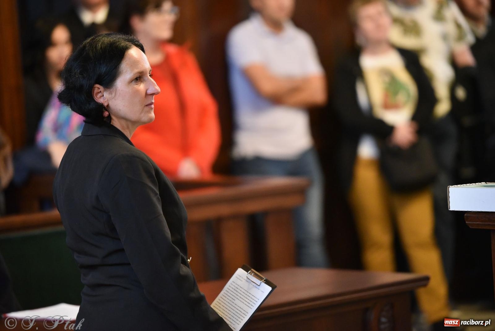 Zdjęcie w galerii na portalu naszraciborz.pl: Sprawa Rity Gorgonowej na wokandzie, czyli III Noc Muzeów w raciborskim sądzie wiadomości z regionu