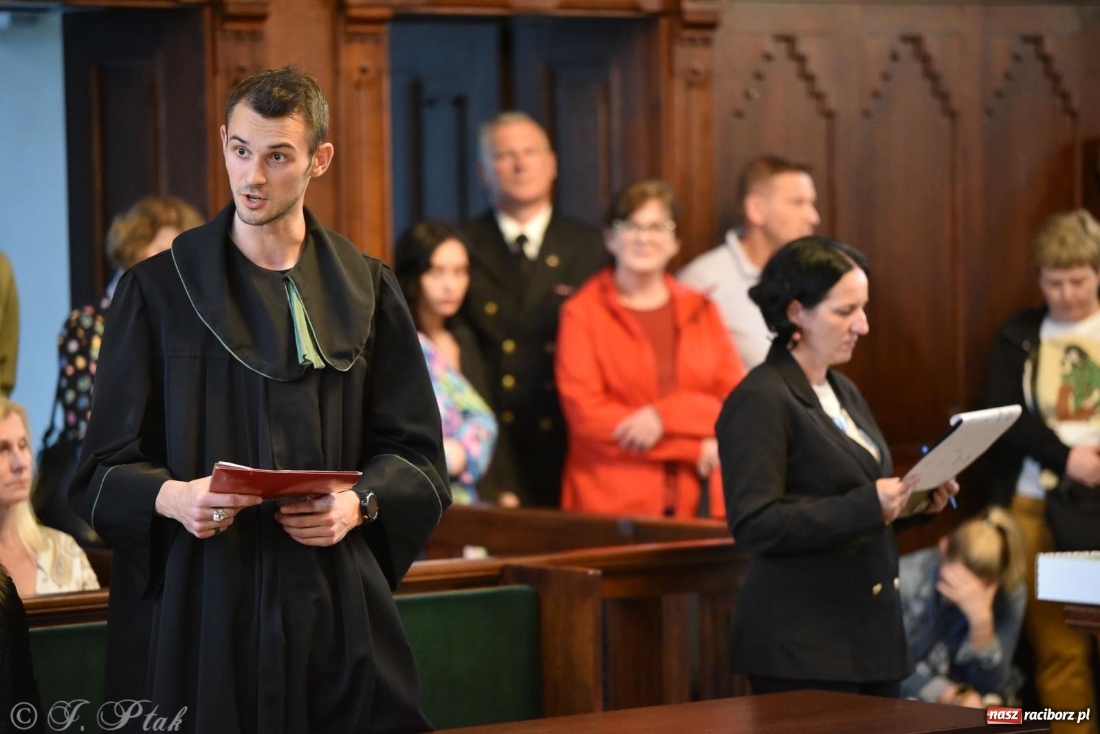 Zdjęcie w galerii na portalu naszraciborz.pl: Sprawa Rity Gorgonowej na wokandzie, czyli III Noc Muzeów w raciborskim sądzie wiadomości z regionu