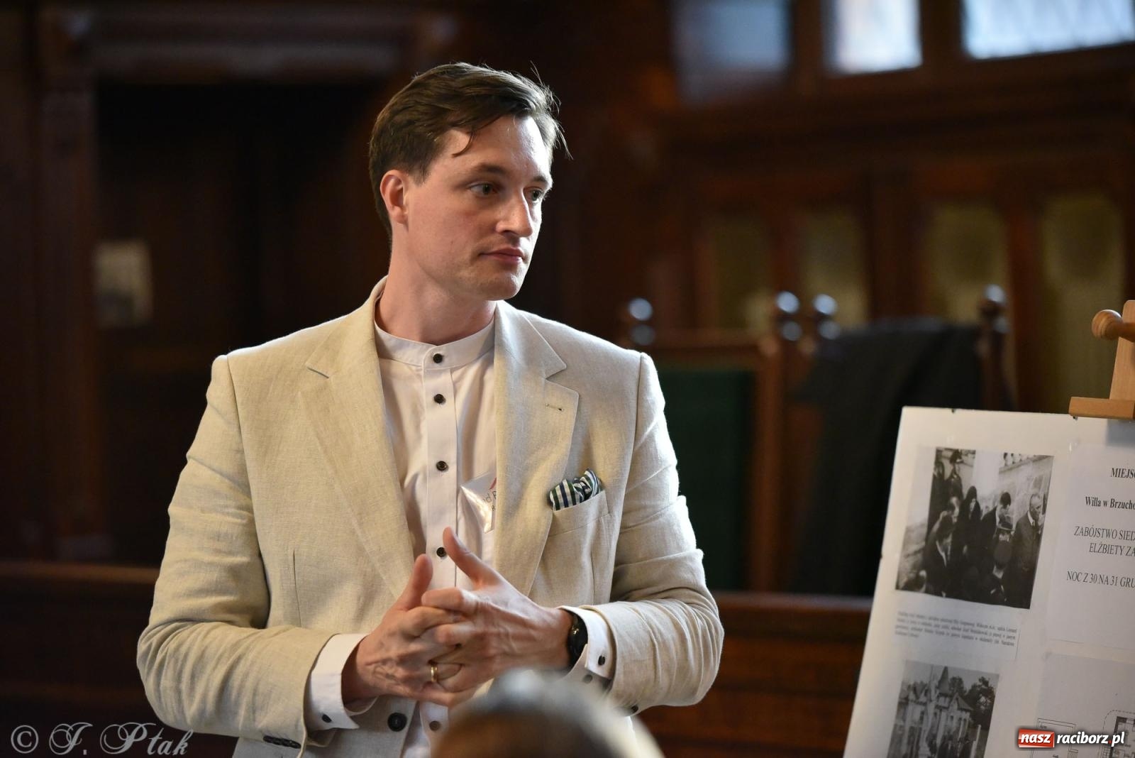 Zdjęcie w galerii na portalu naszraciborz.pl: Sprawa Rity Gorgonowej na wokandzie, czyli III Noc Muzeów w raciborskim sądzie wiadomości z regionu