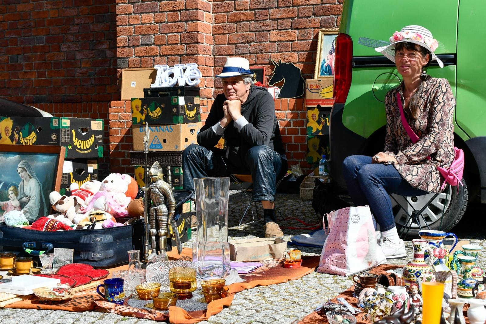 Zdjęcie w galerii na portalu naszraciborz.pl: Targ staroci i bazarek rzeczy używanych, który ma być teraz co miesiąc [FOTO i WIDEO] wiadomości z regionu