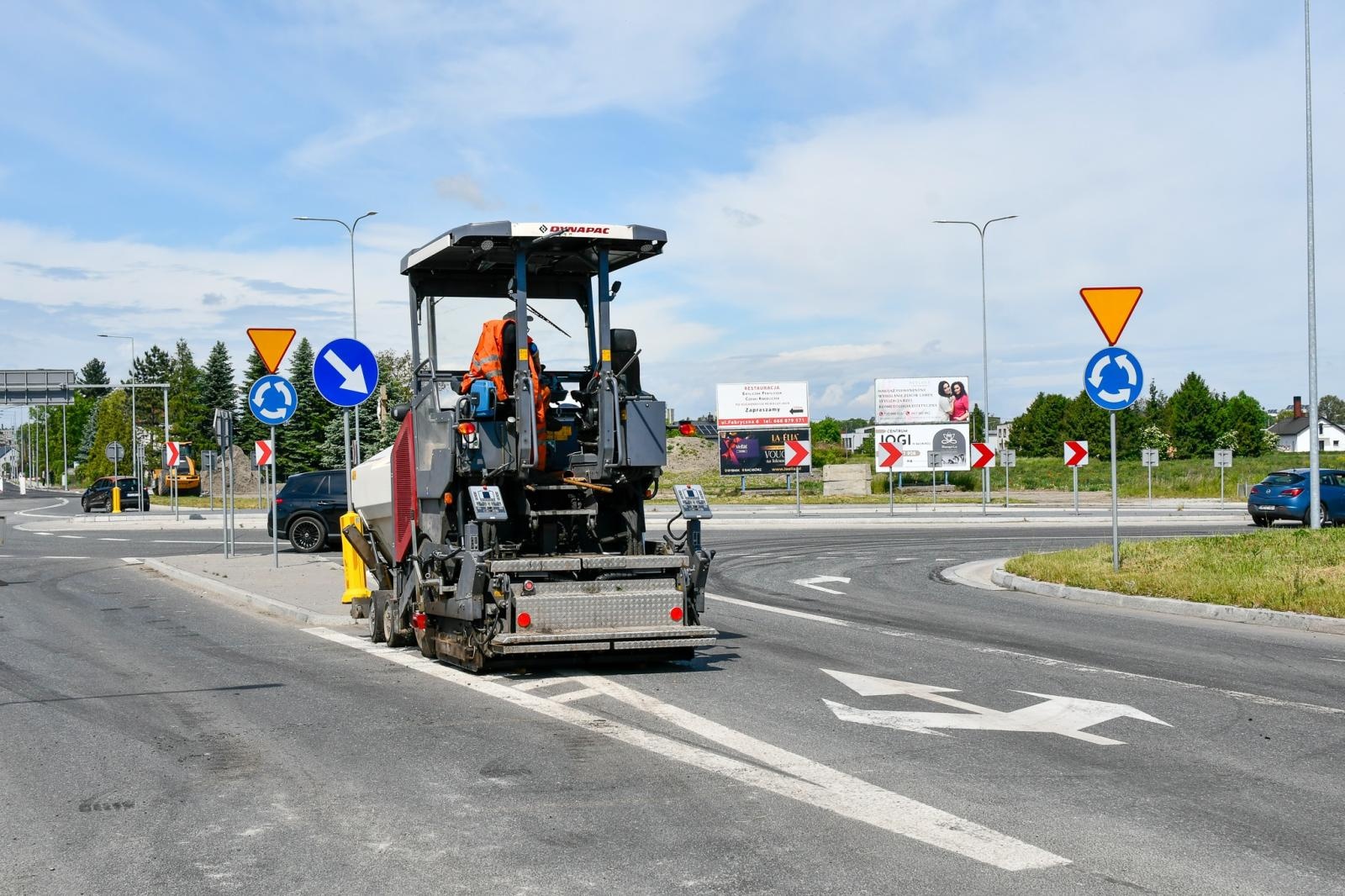 Zdjęcie w galerii na portalu naszraciborz.pl: Remont Rybnickiej na finiszu [FOTO i WIDEO] wiadomości z regionu