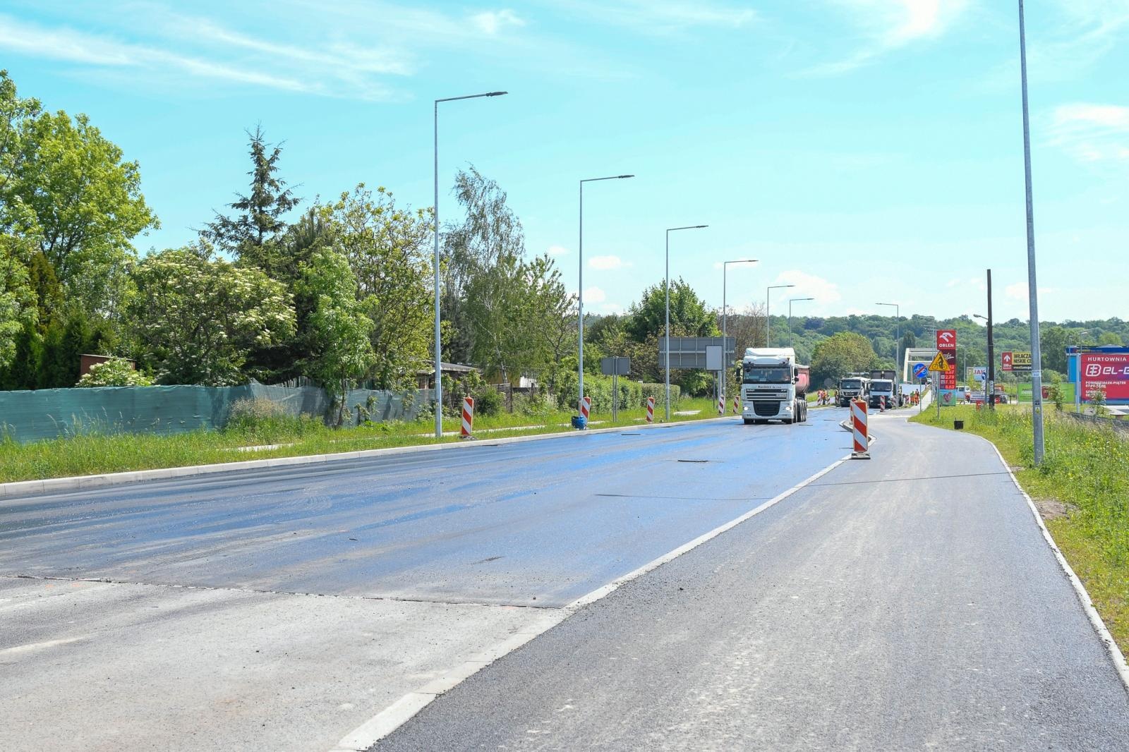 Zdjęcie w galerii na portalu naszraciborz.pl: Remont Rybnickiej na finiszu [FOTO i WIDEO] wiadomości z regionu