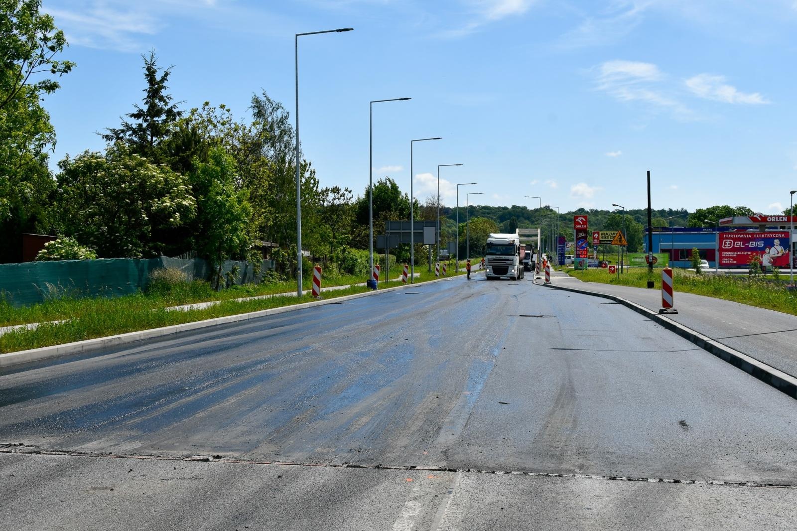 Zdjęcie w galerii na portalu naszraciborz.pl: Remont Rybnickiej na finiszu [FOTO i WIDEO] wiadomości z regionu