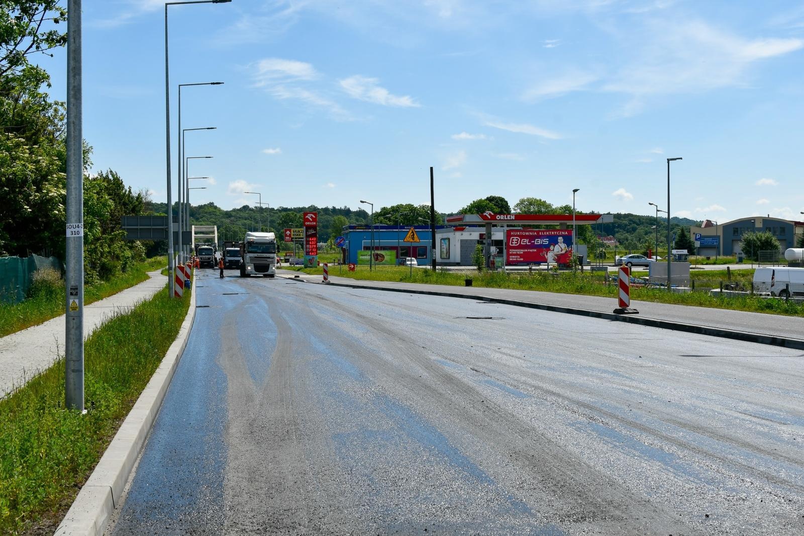 Zdjęcie w galerii na portalu naszraciborz.pl: Remont Rybnickiej na finiszu [FOTO i WIDEO] wiadomości z regionu