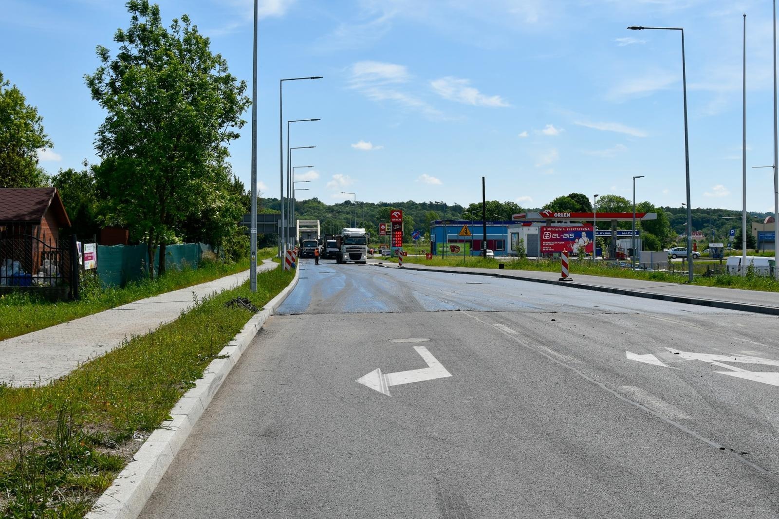 Zdjęcie w galerii na portalu naszraciborz.pl: Remont Rybnickiej na finiszu [FOTO i WIDEO] wiadomości z regionu