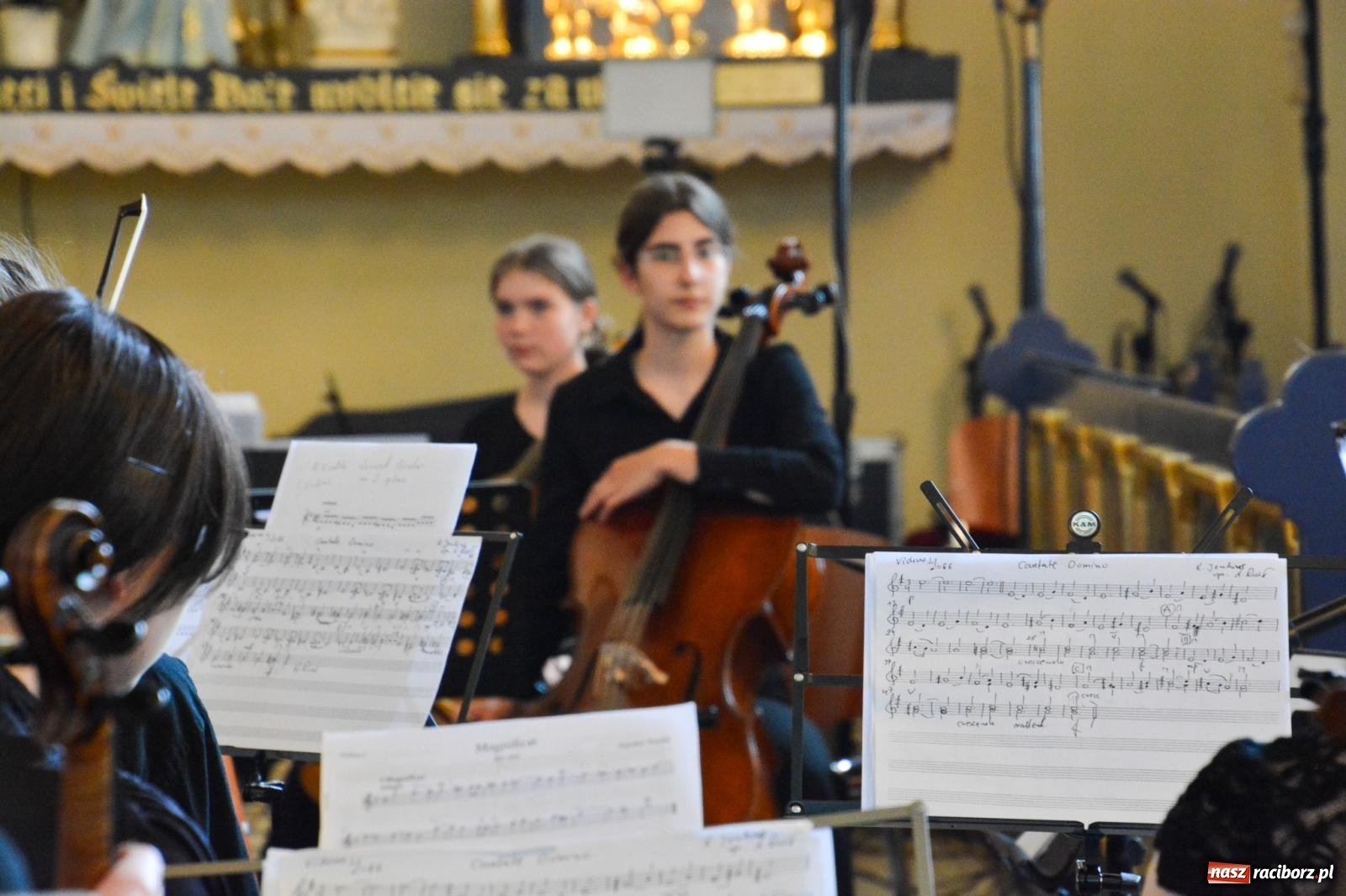 Zdjęcie w galerii na portalu naszraciborz.pl: Chór z Brzezia i Młodzieżowa Orkiestra Symfoniczna na wspólnym koncercie na Zielone Świątki wiadomości z regionu