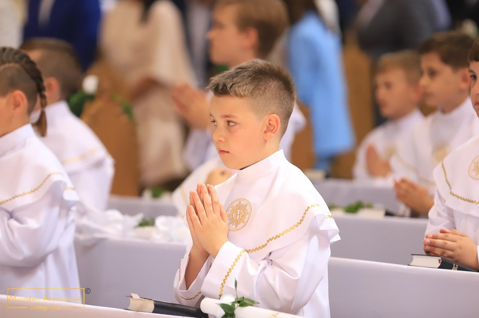 Zdjęcie w galerii na portalu naszraciborz.pl: I Komunia Święta na Starej Wsi [FOTO] wiadomości z regionu