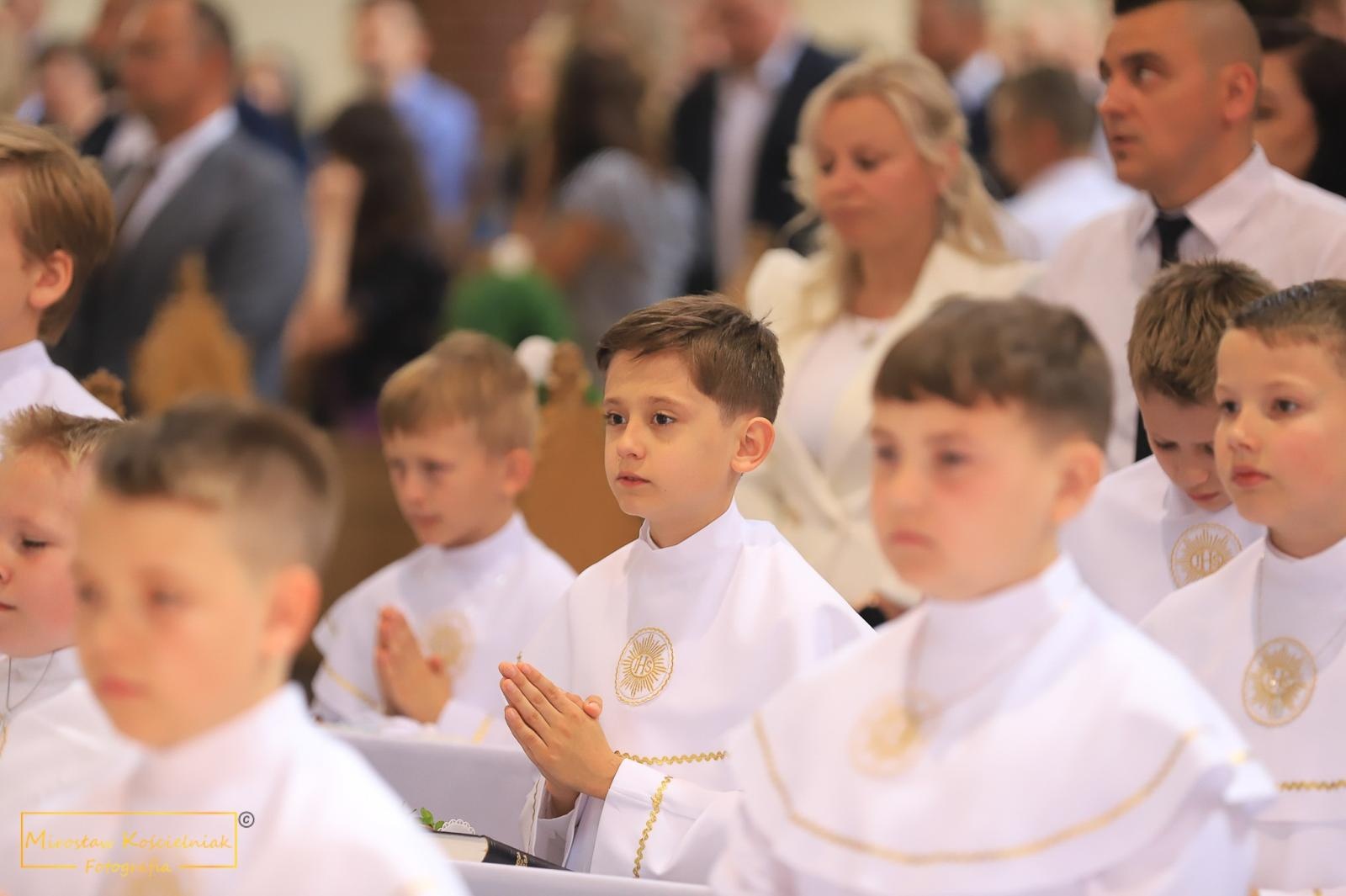 Zdjęcie w galerii na portalu naszraciborz.pl: I Komunia Święta na Starej Wsi [FOTO] wiadomości z regionu