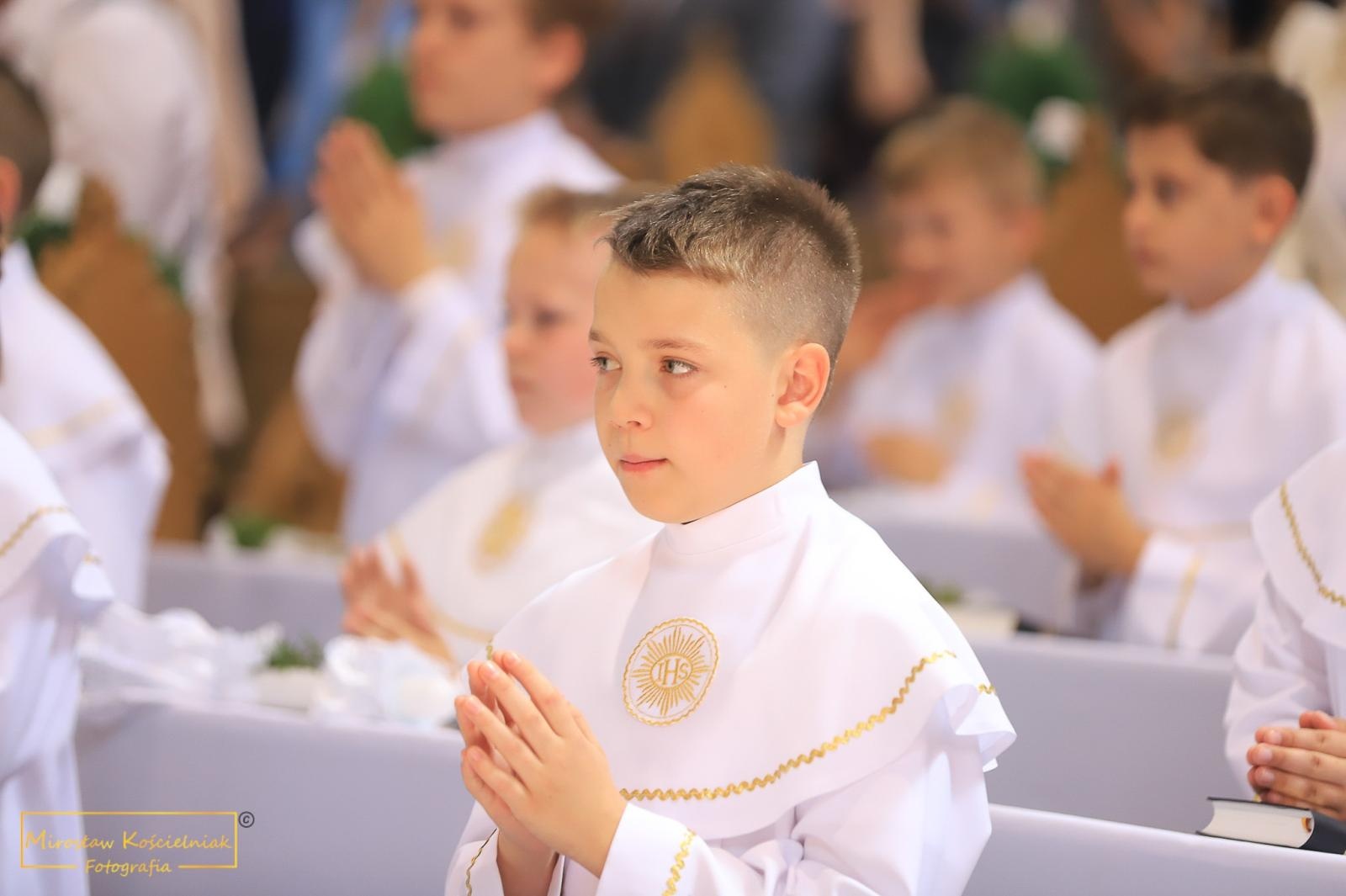 Zdjęcie w galerii na portalu naszraciborz.pl: I Komunia Święta na Starej Wsi [FOTO] wiadomości z regionu