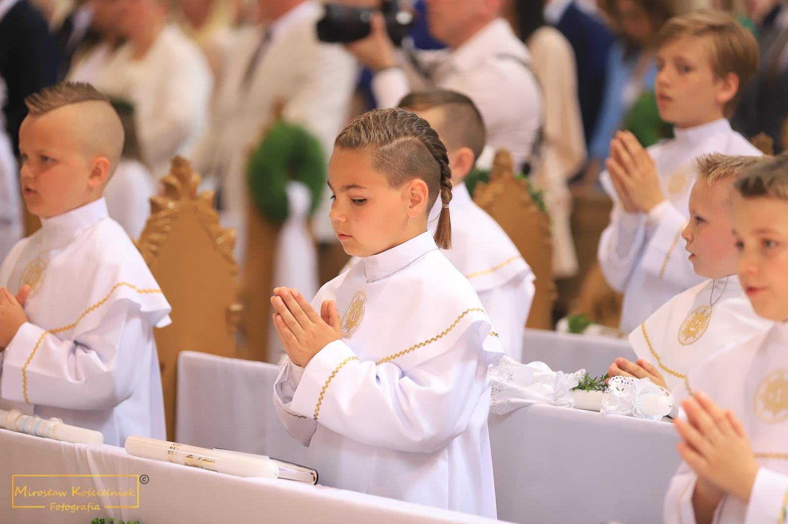 Zdjęcie w galerii na portalu naszraciborz.pl: I Komunia Święta na Starej Wsi [FOTO] wiadomości z regionu
