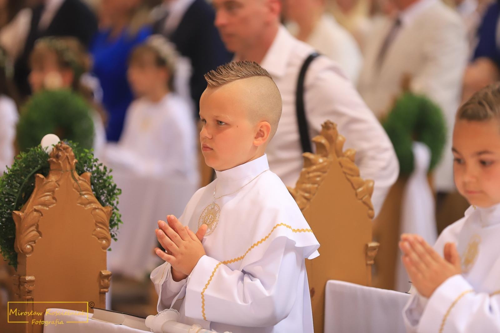 Zdjęcie w galerii na portalu naszraciborz.pl: I Komunia Święta na Starej Wsi [FOTO] wiadomości z regionu