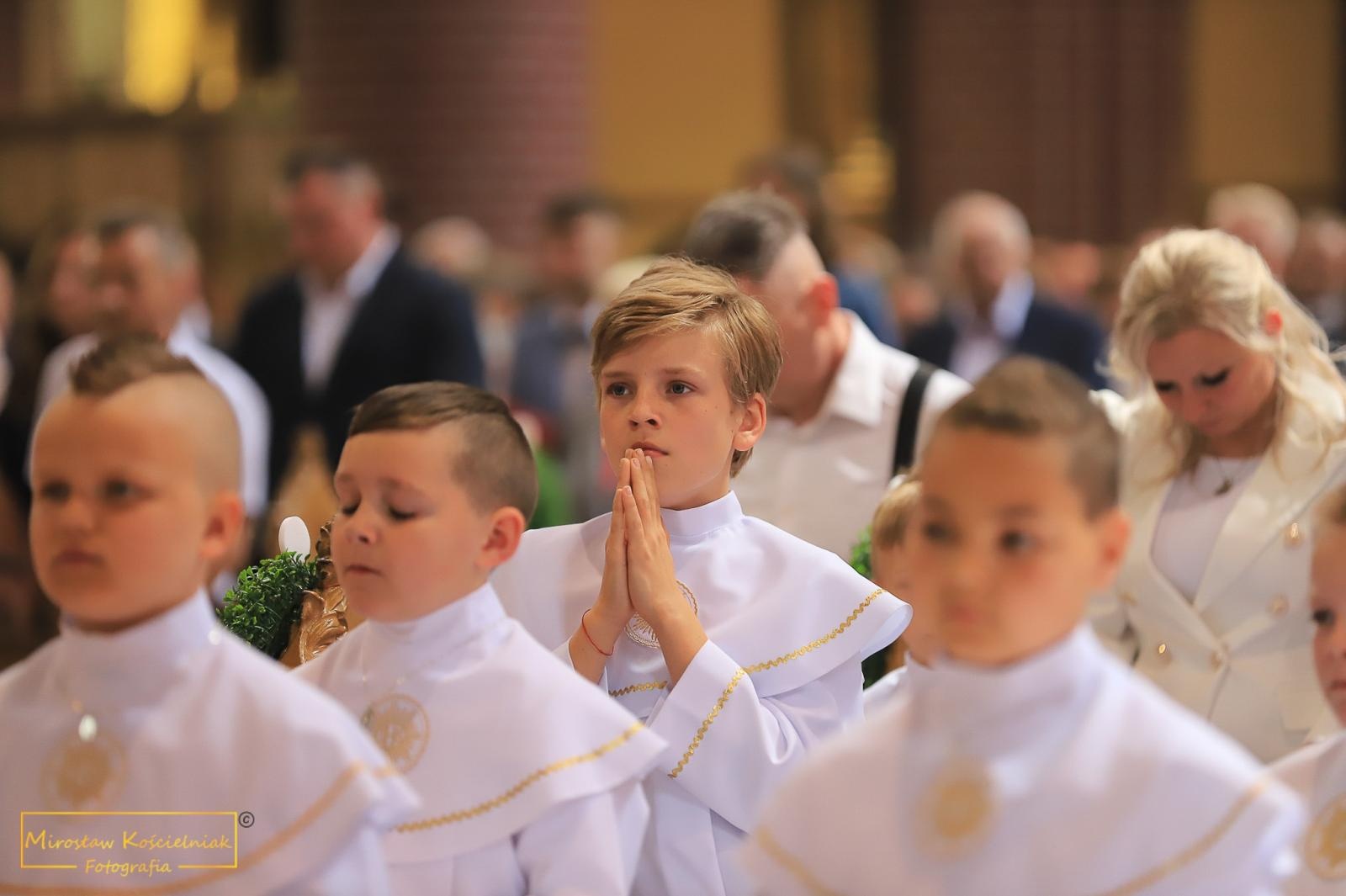 Zdjęcie w galerii na portalu naszraciborz.pl: I Komunia Święta na Starej Wsi [FOTO] wiadomości z regionu
