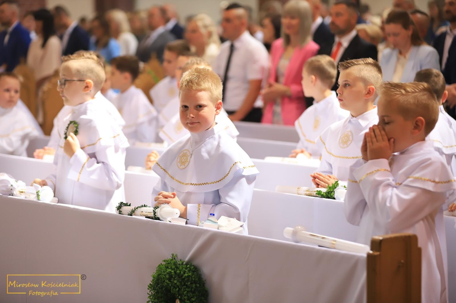Zdjęcie w galerii na portalu naszraciborz.pl: I Komunia Święta na Starej Wsi [FOTO] wiadomości z regionu