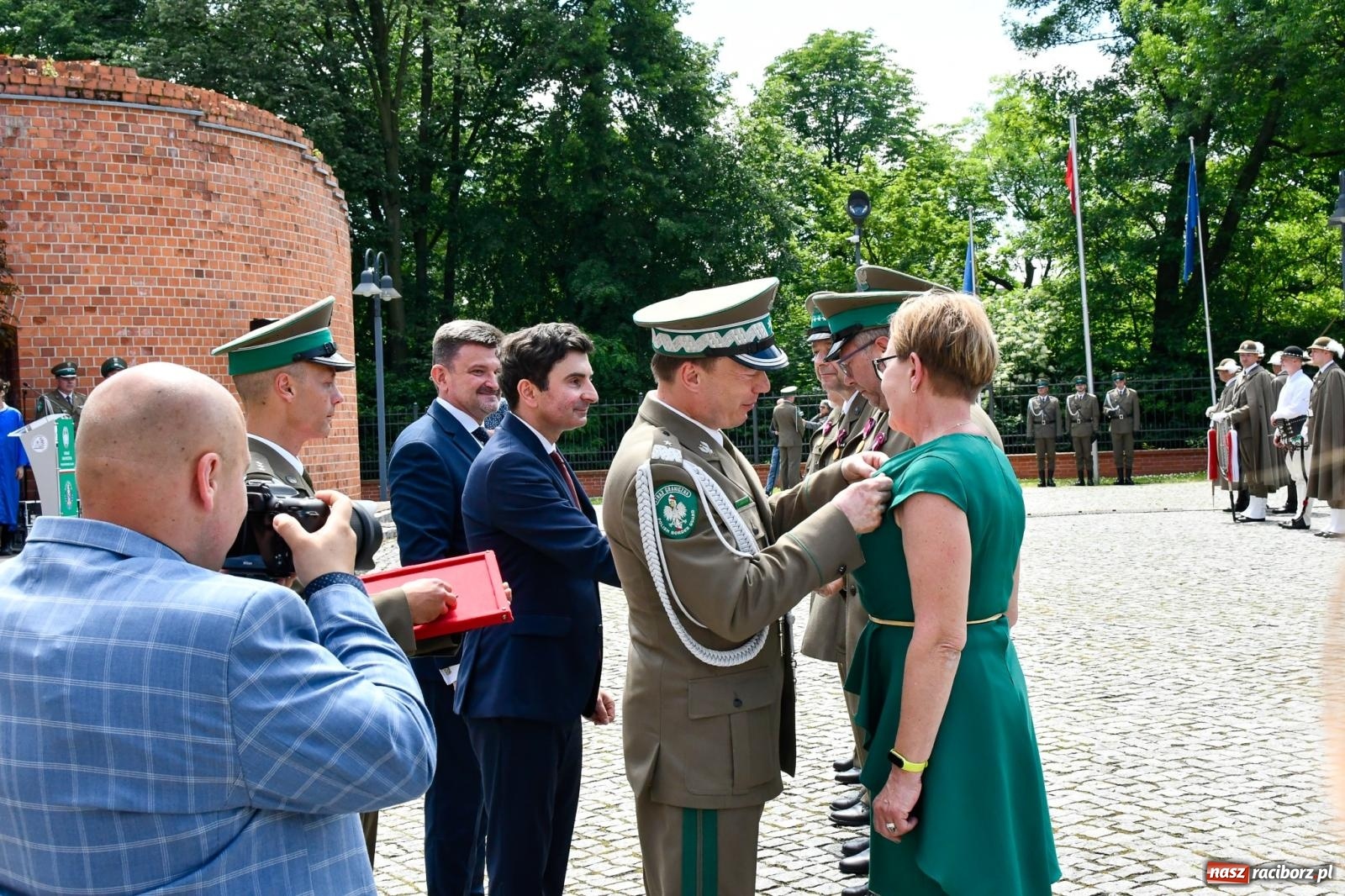 Zdjęcie w galerii na portalu naszraciborz.pl: Śląska Straż Graniczna świętowała na raciborskim zamku [FOTO i WIDEO] wiadomości z regionu