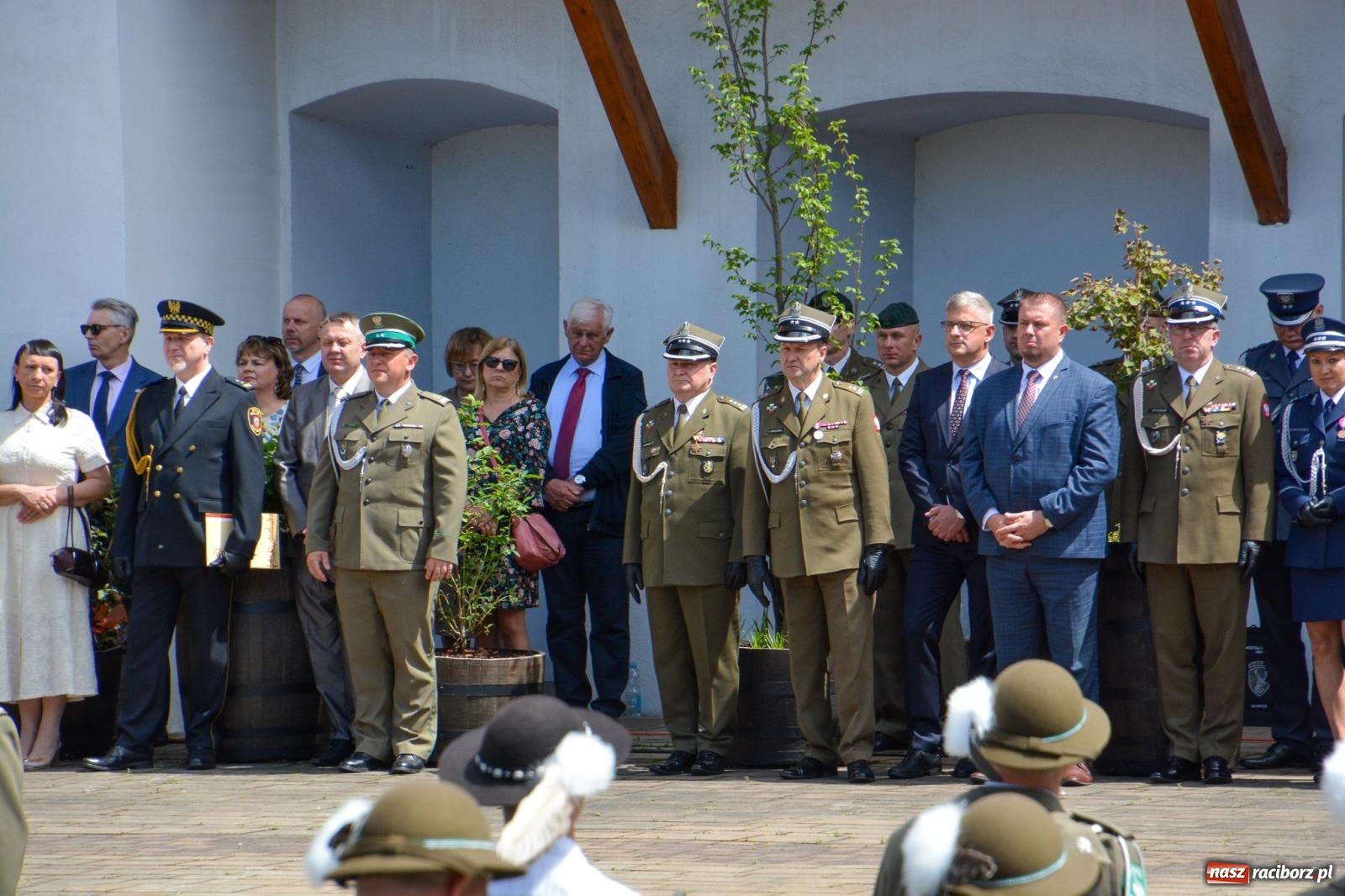 Zdjęcie w galerii na portalu naszraciborz.pl: Śląska Straż Graniczna świętowała na raciborskim zamku [FOTO i WIDEO] wiadomości z regionu
