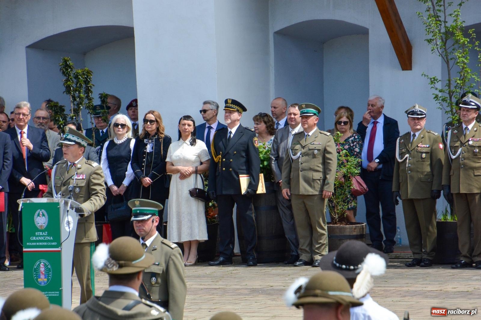 Zdjęcie w galerii na portalu naszraciborz.pl: Śląska Straż Graniczna świętowała na raciborskim zamku [FOTO i WIDEO] wiadomości z regionu