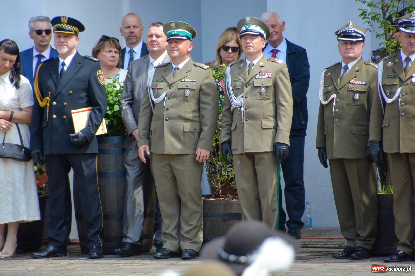 Zdjęcie w galerii na portalu naszraciborz.pl: Śląska Straż Graniczna świętowała na raciborskim zamku [FOTO i WIDEO] wiadomości z regionu