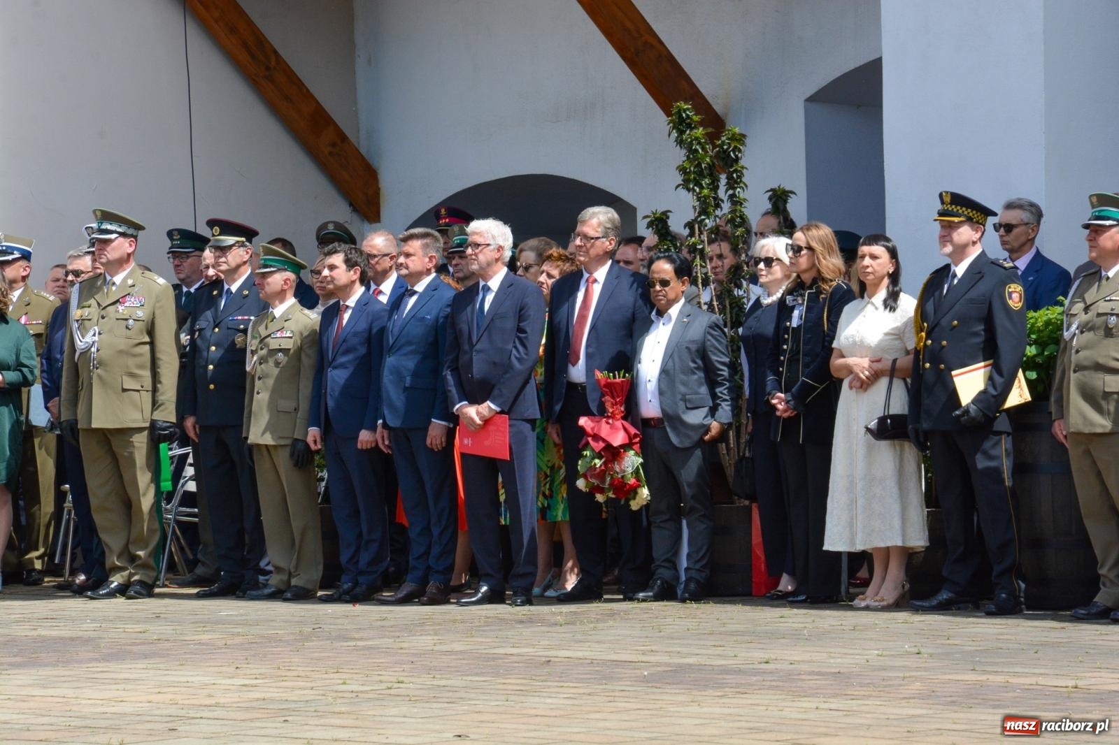 Zdjęcie w galerii na portalu naszraciborz.pl: Śląska Straż Graniczna świętowała na raciborskim zamku [FOTO i WIDEO] wiadomości z regionu