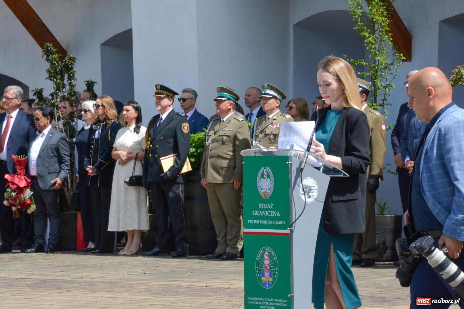 Zdjęcie w galerii na portalu naszraciborz.pl: Śląska Straż Graniczna świętowała na raciborskim zamku [FOTO i WIDEO] wiadomości z regionu