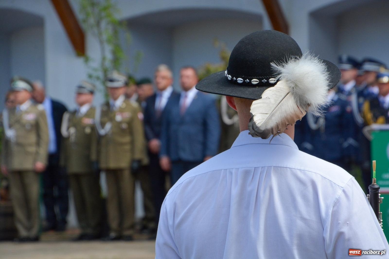 Zdjęcie w galerii na portalu naszraciborz.pl: Śląska Straż Graniczna świętowała na raciborskim zamku [FOTO i WIDEO] wiadomości z regionu
