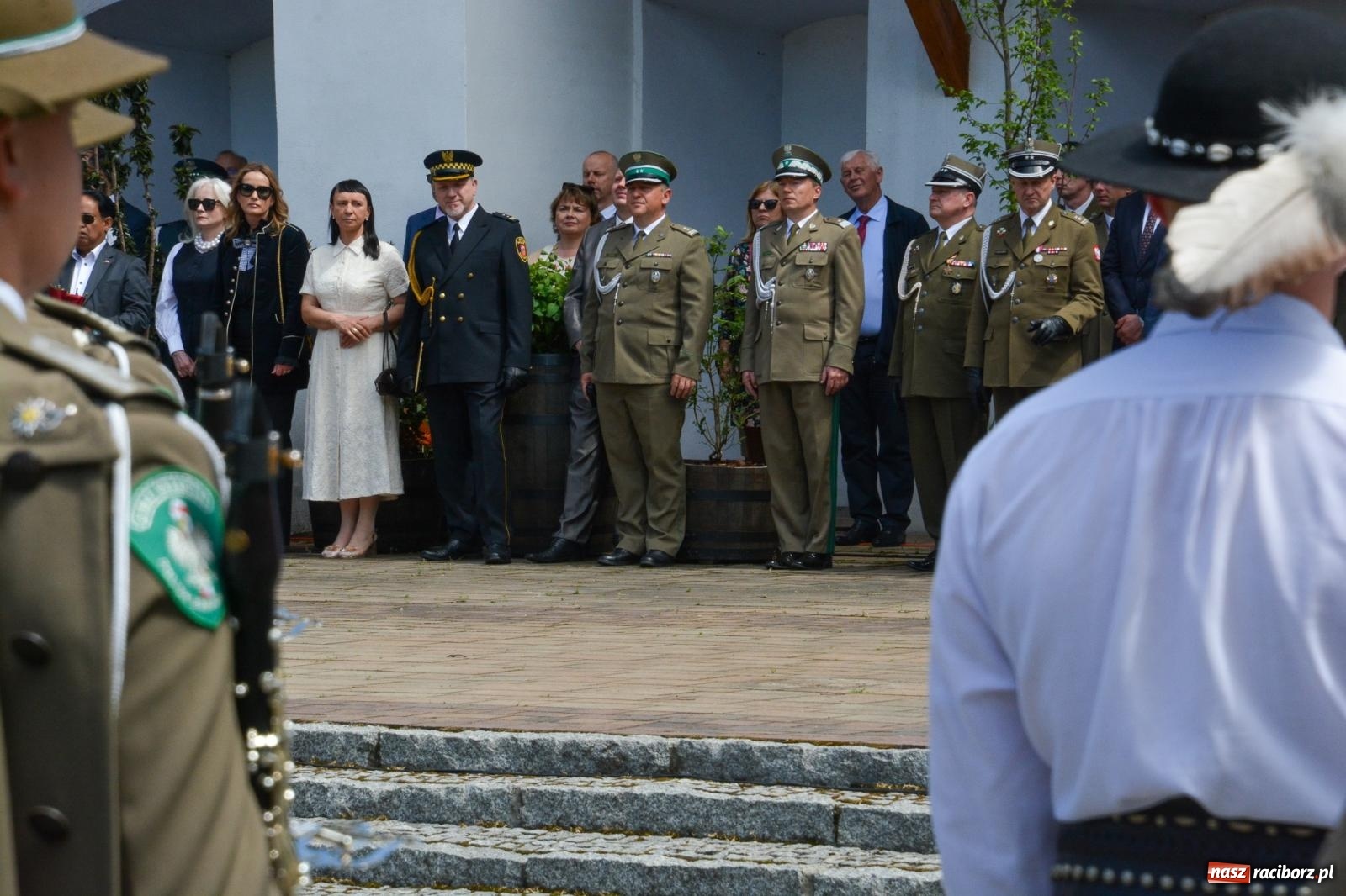Zdjęcie w galerii na portalu naszraciborz.pl: Śląska Straż Graniczna świętowała na raciborskim zamku [FOTO i WIDEO] wiadomości z regionu