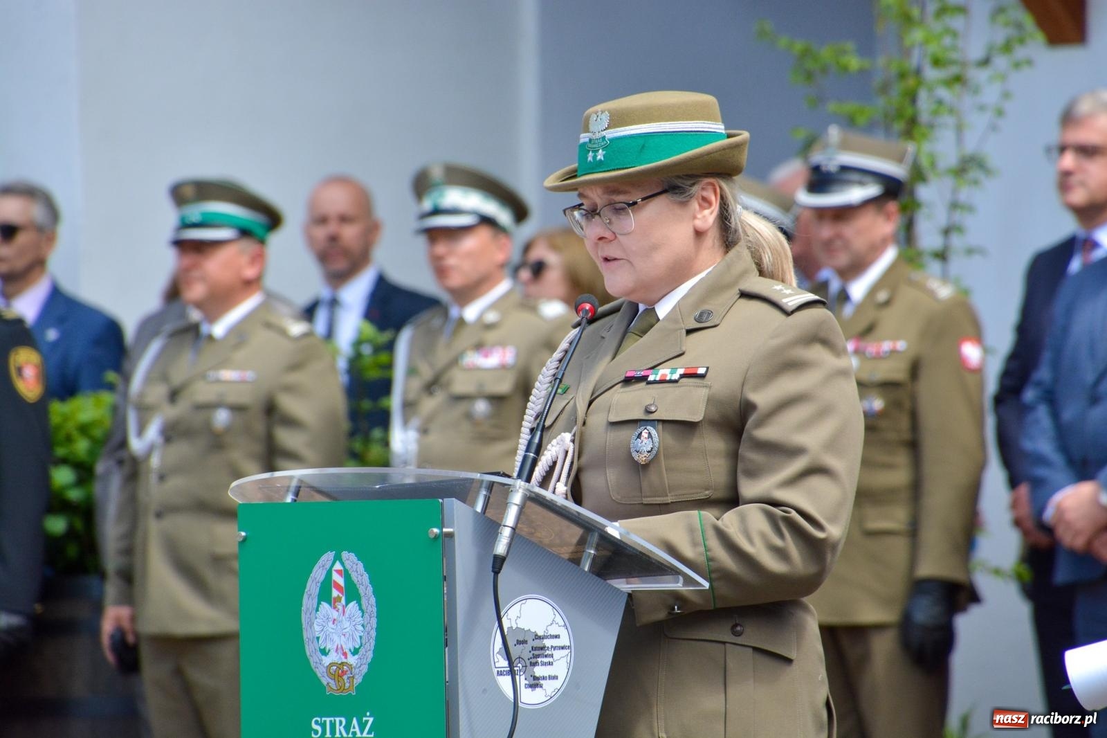 Zdjęcie w galerii na portalu naszraciborz.pl: Śląska Straż Graniczna świętowała na raciborskim zamku [FOTO i WIDEO] wiadomości z regionu
