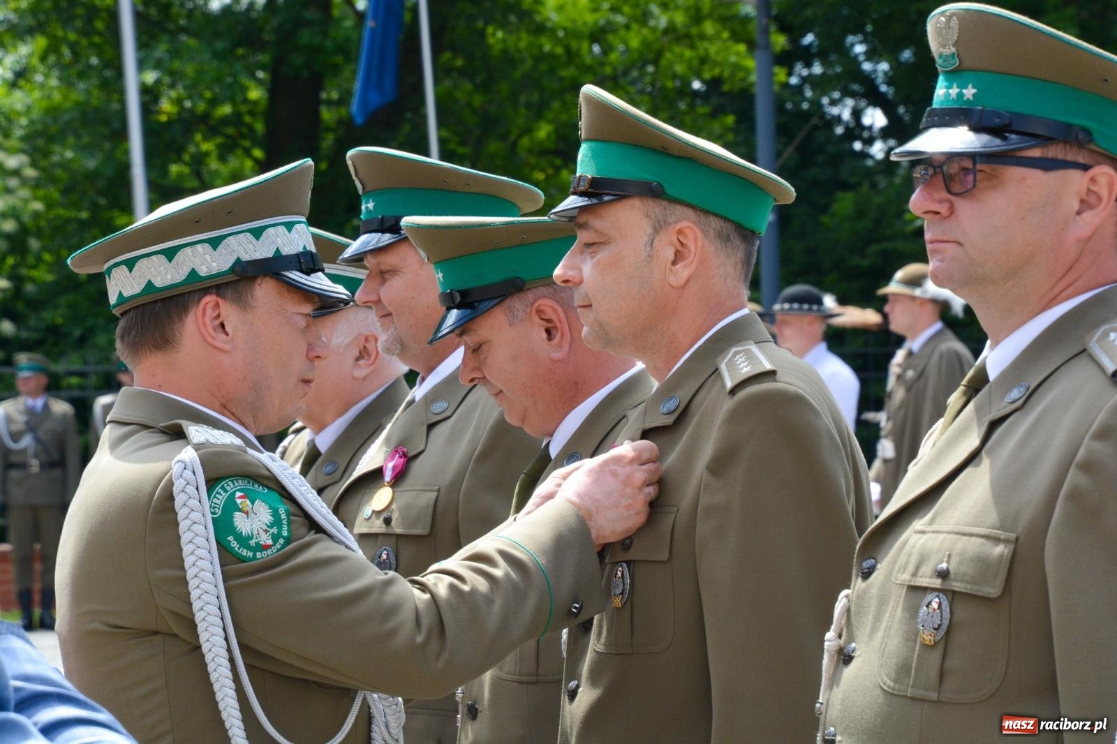 Zdjęcie w galerii na portalu naszraciborz.pl: Śląska Straż Graniczna świętowała na raciborskim zamku [FOTO i WIDEO] wiadomości z regionu