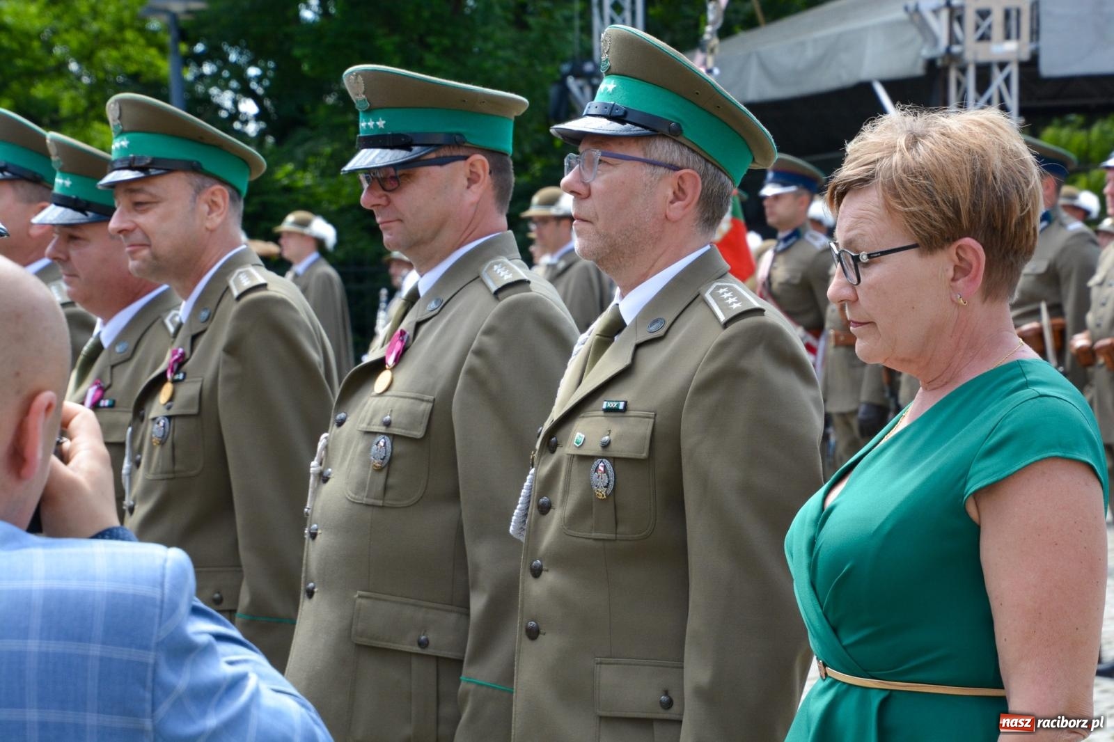 Zdjęcie w galerii na portalu naszraciborz.pl: Śląska Straż Graniczna świętowała na raciborskim zamku [FOTO i WIDEO] wiadomości z regionu