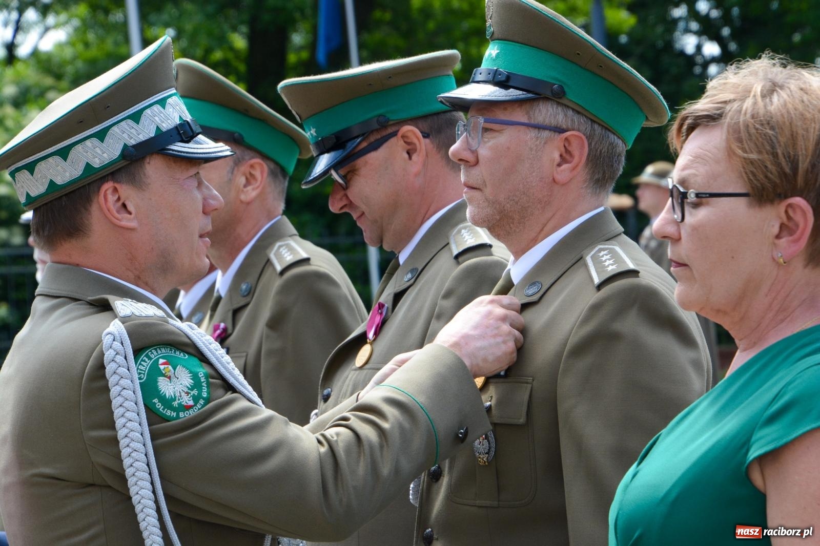 Zdjęcie w galerii na portalu naszraciborz.pl: Śląska Straż Graniczna świętowała na raciborskim zamku [FOTO i WIDEO] wiadomości z regionu