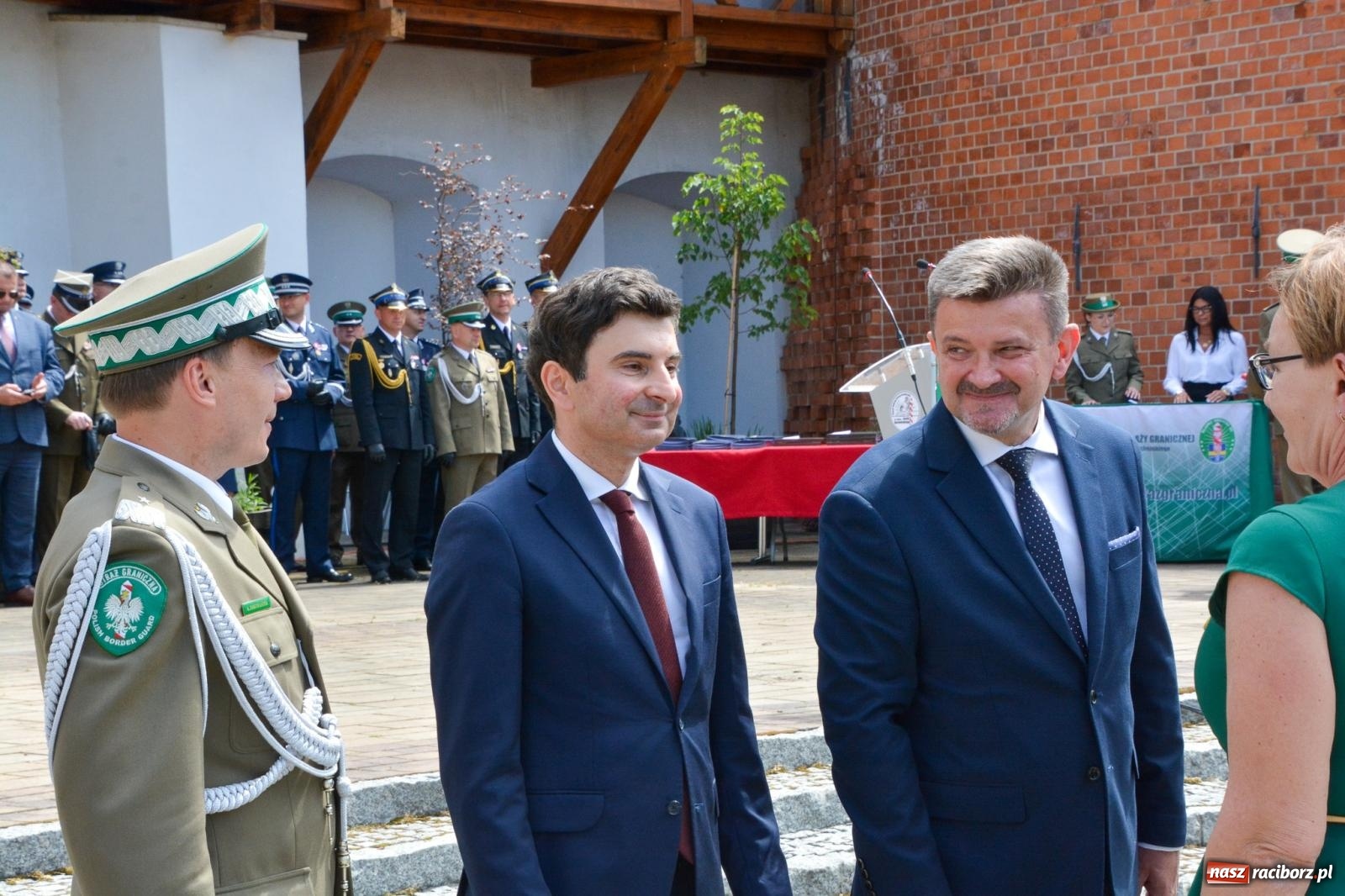 Zdjęcie w galerii na portalu naszraciborz.pl: Śląska Straż Graniczna świętowała na raciborskim zamku [FOTO i WIDEO] wiadomości z regionu