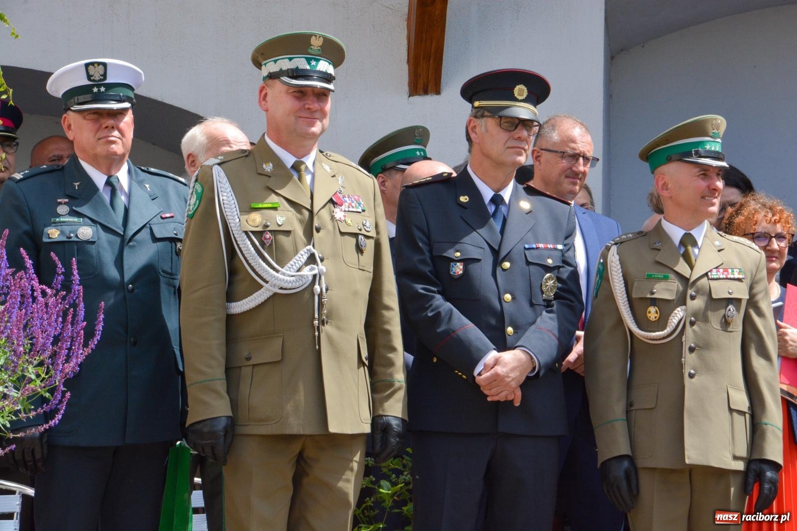 Zdjęcie w galerii na portalu naszraciborz.pl: Śląska Straż Graniczna świętowała na raciborskim zamku [FOTO i WIDEO] wiadomości z regionu