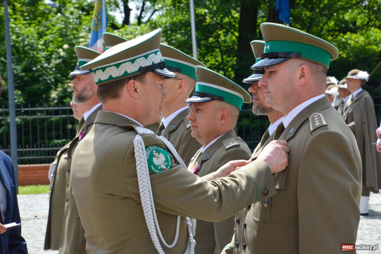 Zdjęcie w galerii na portalu naszraciborz.pl: Śląska Straż Graniczna świętowała na raciborskim zamku [FOTO i WIDEO] wiadomości z regionu