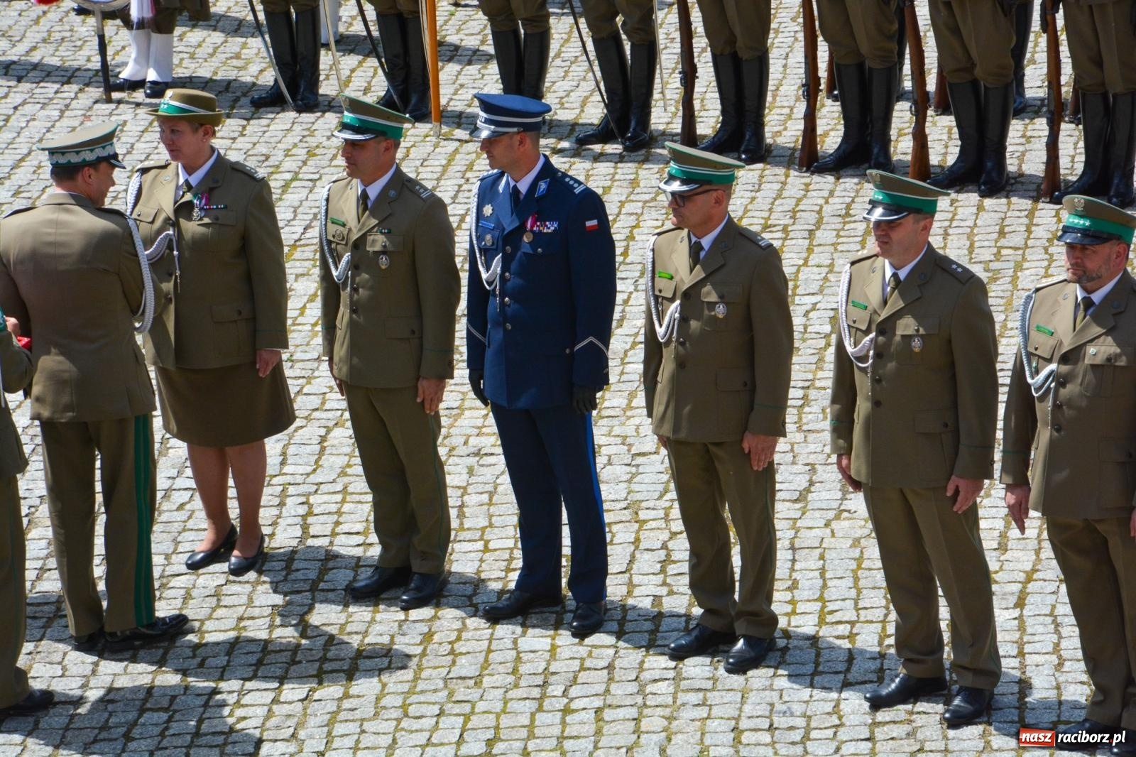 Zdjęcie w galerii na portalu naszraciborz.pl: Śląska Straż Graniczna świętowała na raciborskim zamku [FOTO i WIDEO] wiadomości z regionu