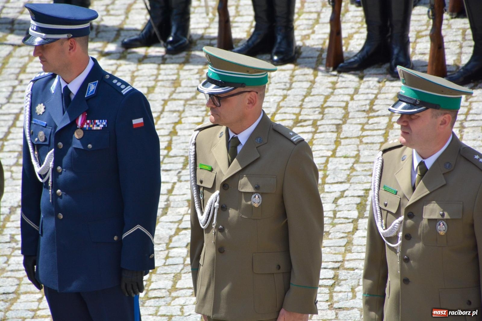 Zdjęcie w galerii na portalu naszraciborz.pl: Śląska Straż Graniczna świętowała na raciborskim zamku [FOTO i WIDEO] wiadomości z regionu