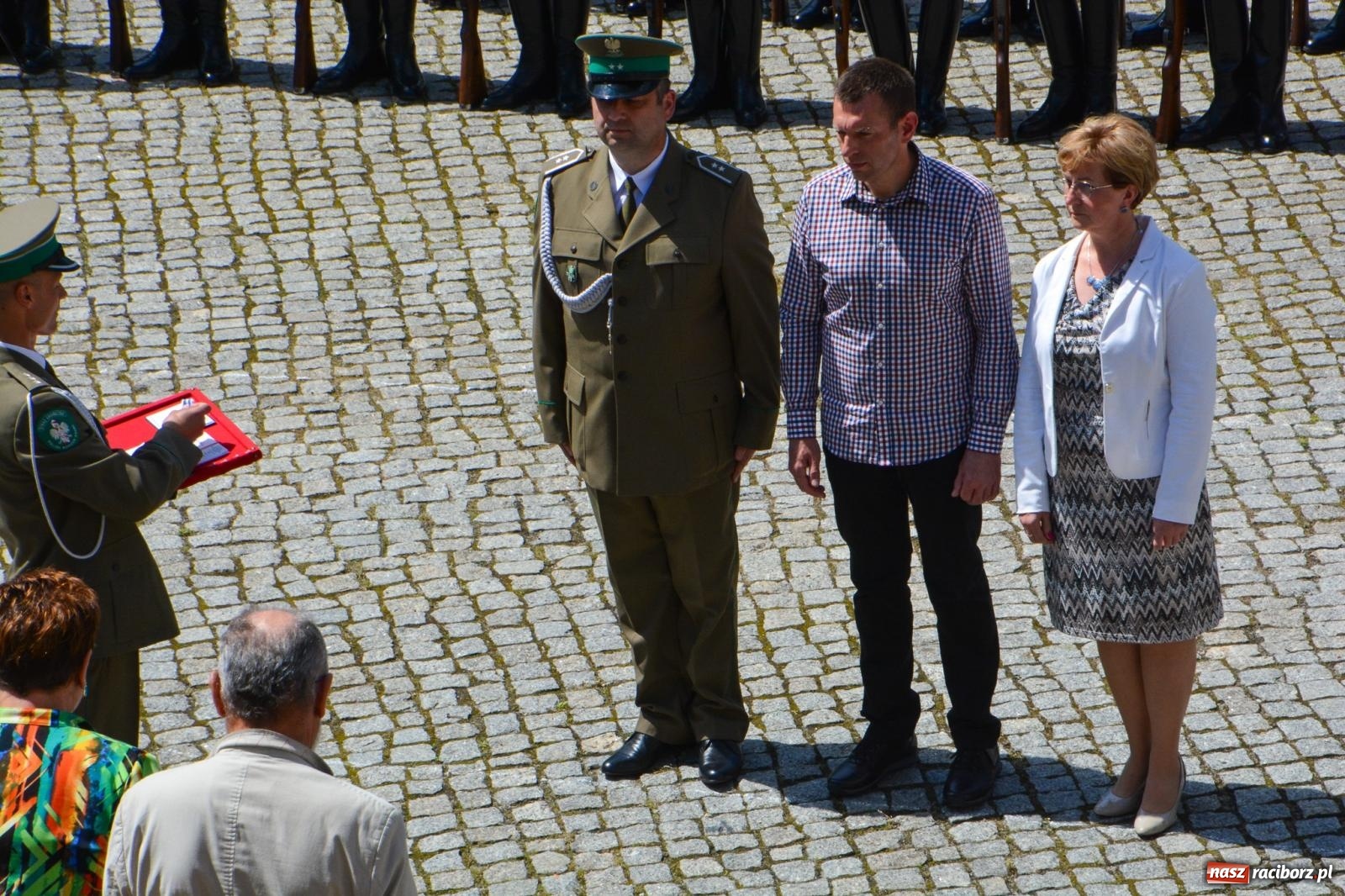 Zdjęcie w galerii na portalu naszraciborz.pl: Śląska Straż Graniczna świętowała na raciborskim zamku [FOTO i WIDEO] wiadomości z regionu
