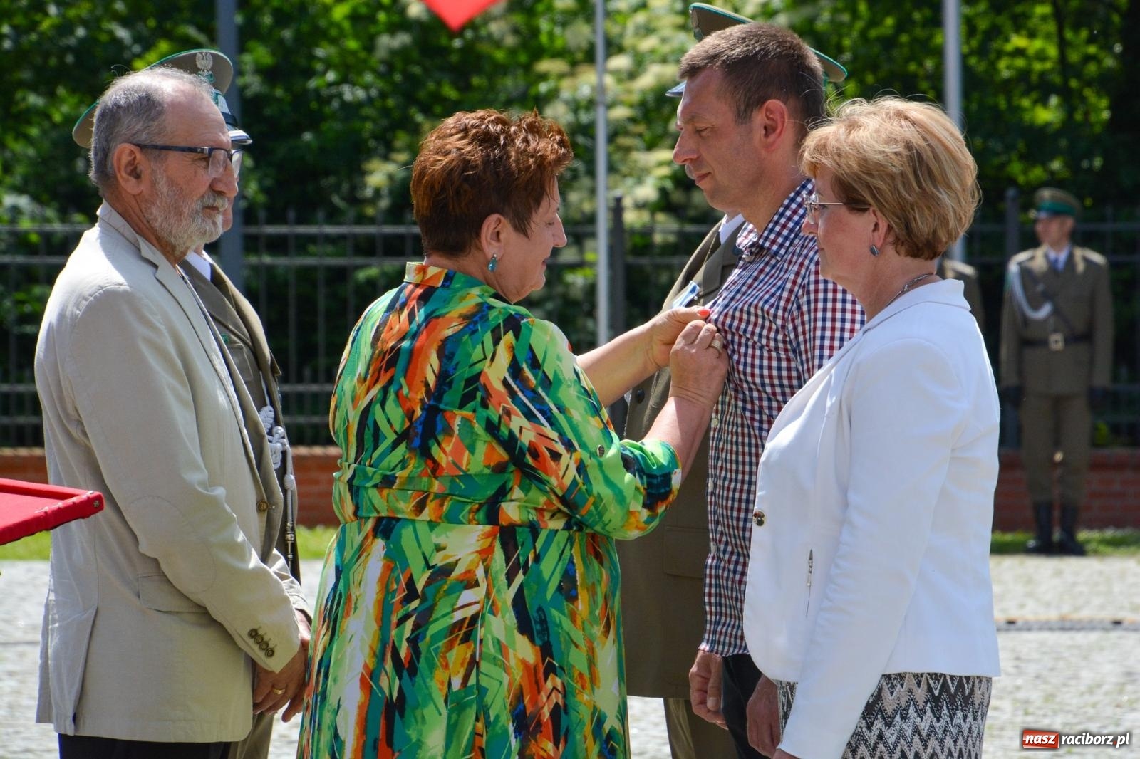 Zdjęcie w galerii na portalu naszraciborz.pl: Śląska Straż Graniczna świętowała na raciborskim zamku [FOTO i WIDEO] wiadomości z regionu
