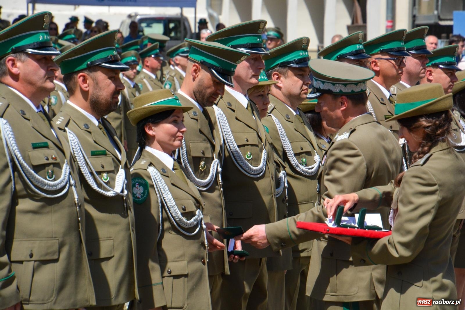 Zdjęcie w galerii na portalu naszraciborz.pl: Śląska Straż Graniczna świętowała na raciborskim zamku [FOTO i WIDEO] wiadomości z regionu