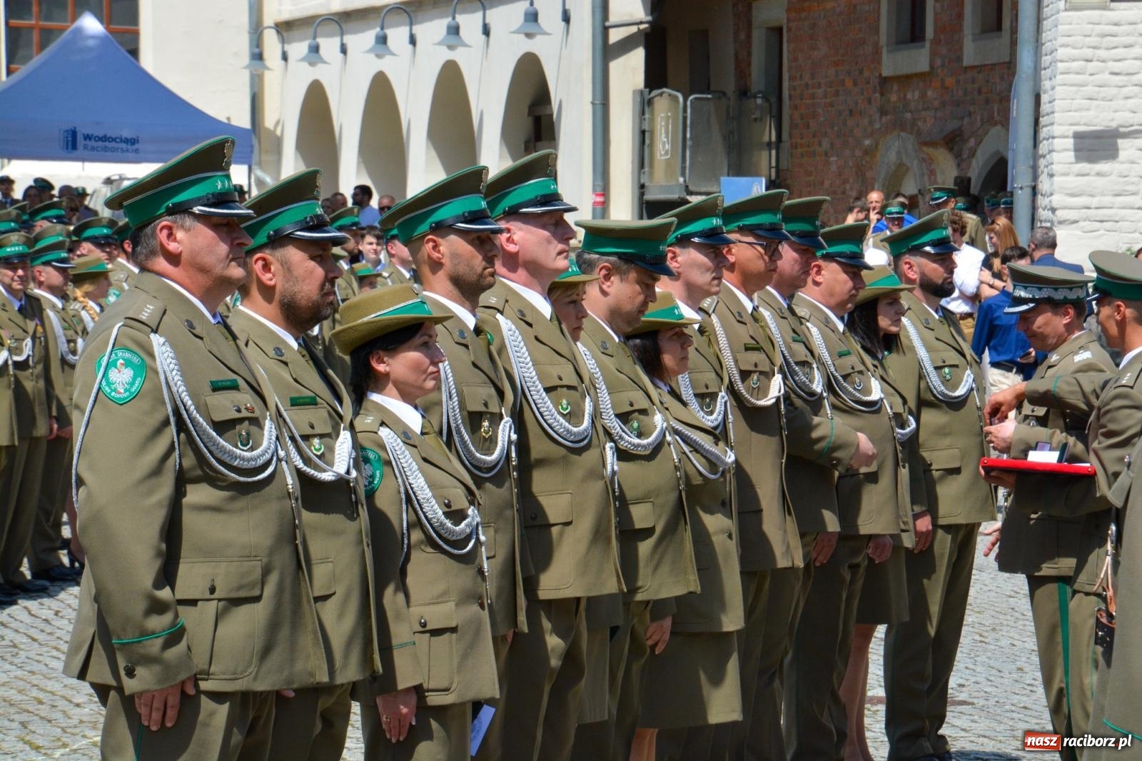 Zdjęcie w galerii na portalu naszraciborz.pl: Śląska Straż Graniczna świętowała na raciborskim zamku [FOTO i WIDEO] wiadomości z regionu