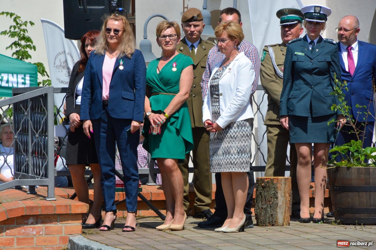 Zdjęcie w galerii na portalu naszraciborz.pl: Śląska Straż Graniczna świętowała na raciborskim zamku [FOTO i WIDEO] wiadomości z regionu
