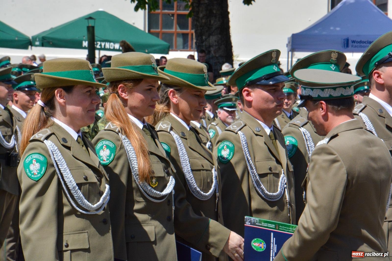 Zdjęcie w galerii na portalu naszraciborz.pl: Śląska Straż Graniczna świętowała na raciborskim zamku [FOTO i WIDEO] wiadomości z regionu