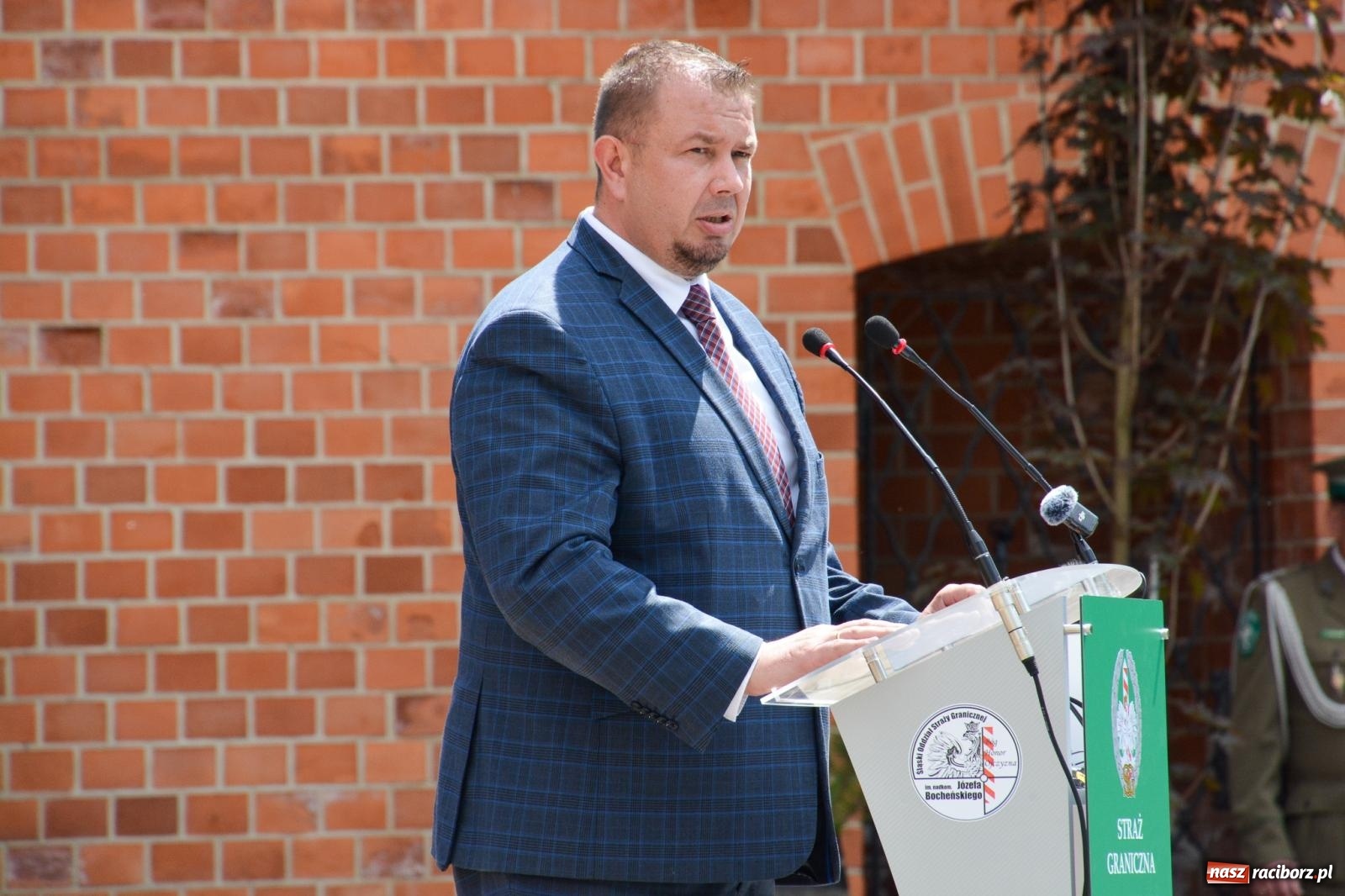 Zdjęcie w galerii na portalu naszraciborz.pl: Śląska Straż Graniczna świętowała na raciborskim zamku [FOTO i WIDEO] wiadomości z regionu