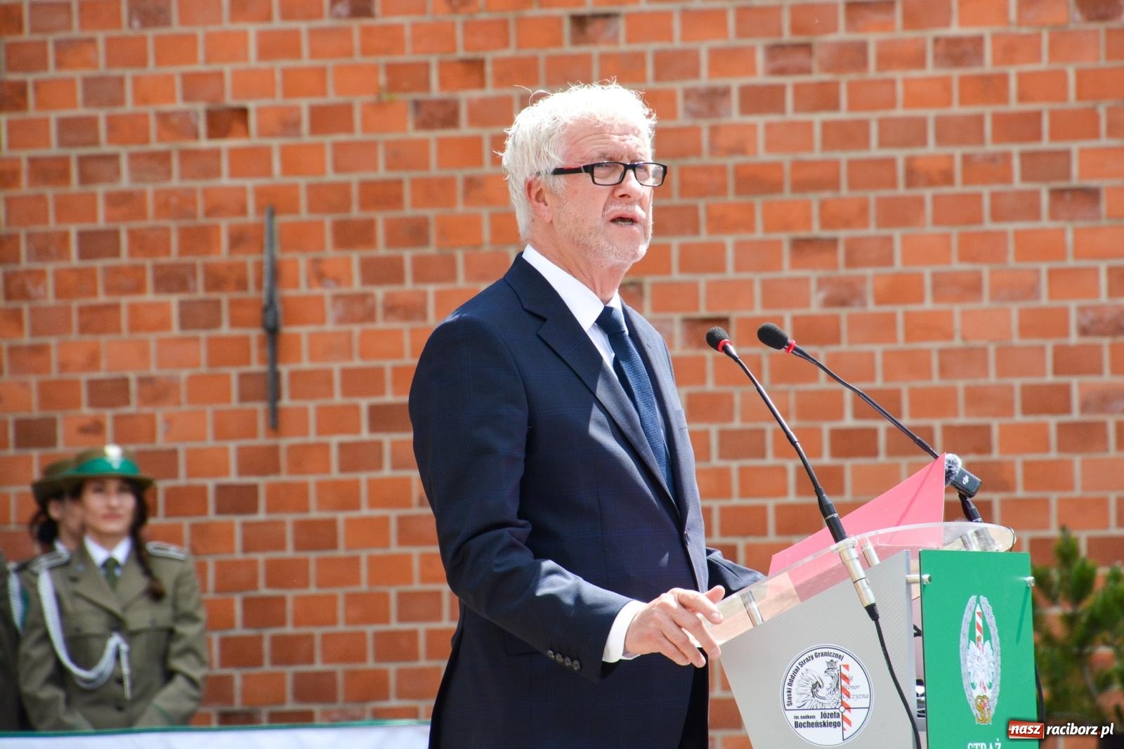 Zdjęcie w galerii na portalu naszraciborz.pl: Śląska Straż Graniczna świętowała na raciborskim zamku [FOTO i WIDEO] wiadomości z regionu