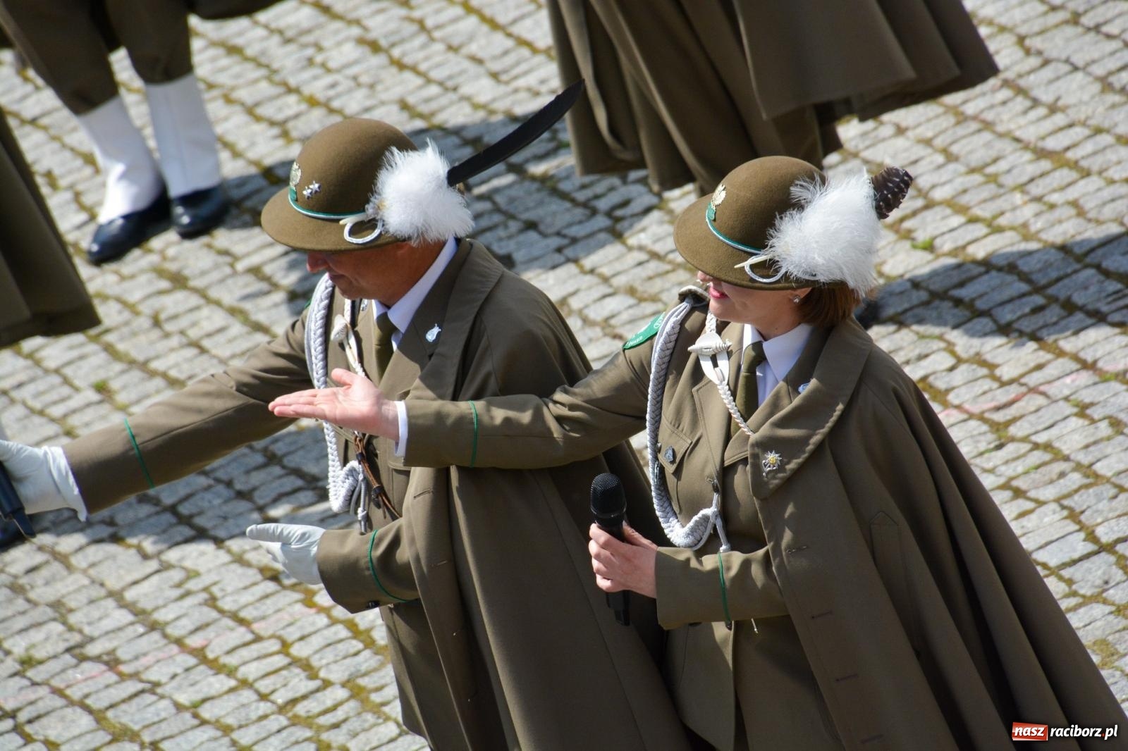Zdjęcie w galerii na portalu naszraciborz.pl: Śląska Straż Graniczna świętowała na raciborskim zamku [FOTO i WIDEO] wiadomości z regionu