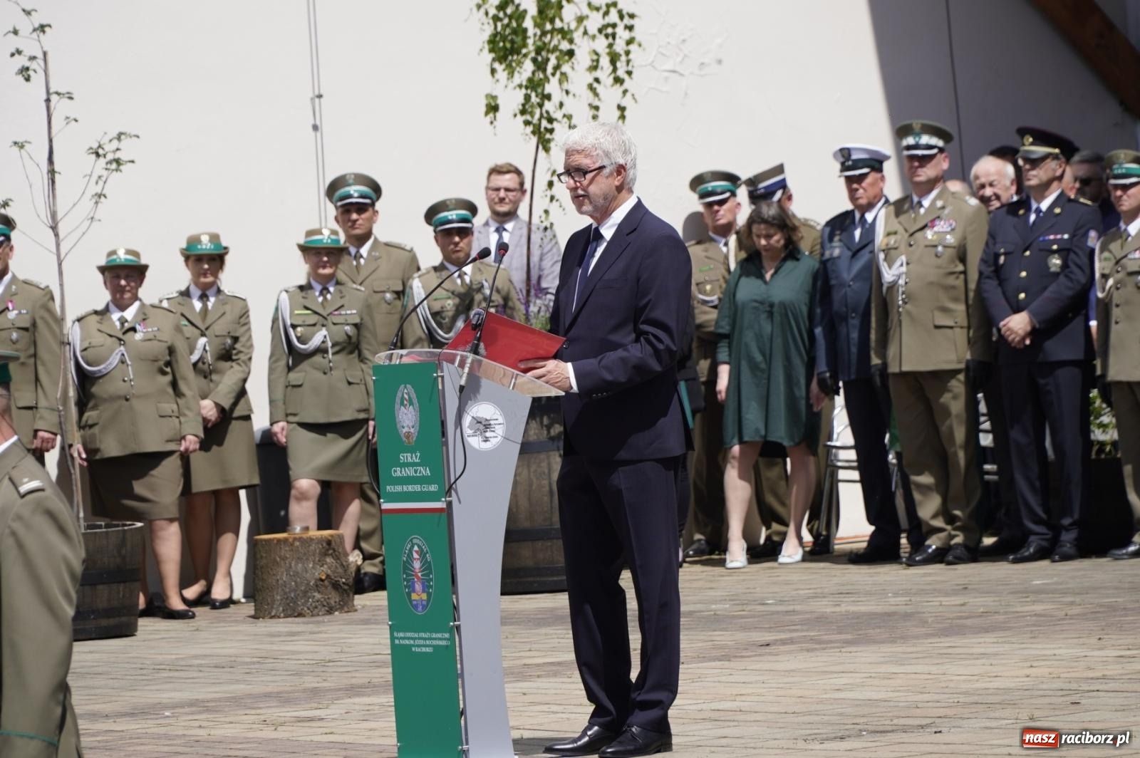 Zdjęcie w galerii na portalu naszraciborz.pl: Śląska Straż Graniczna świętowała na raciborskim zamku [FOTO i WIDEO] wiadomości z regionu