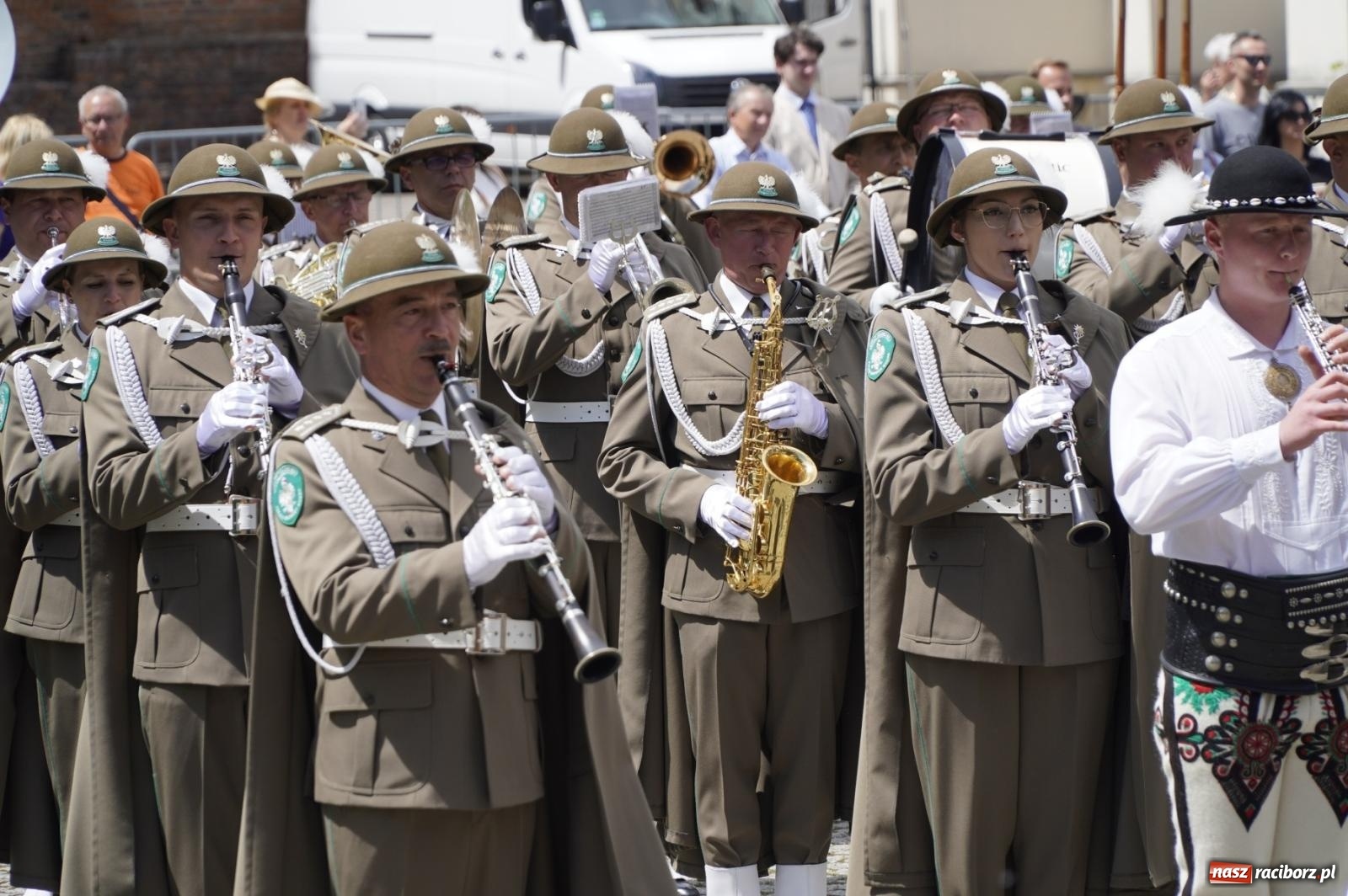 Zdjęcie w galerii na portalu naszraciborz.pl: Śląska Straż Graniczna świętowała na raciborskim zamku [FOTO i WIDEO] wiadomości z regionu