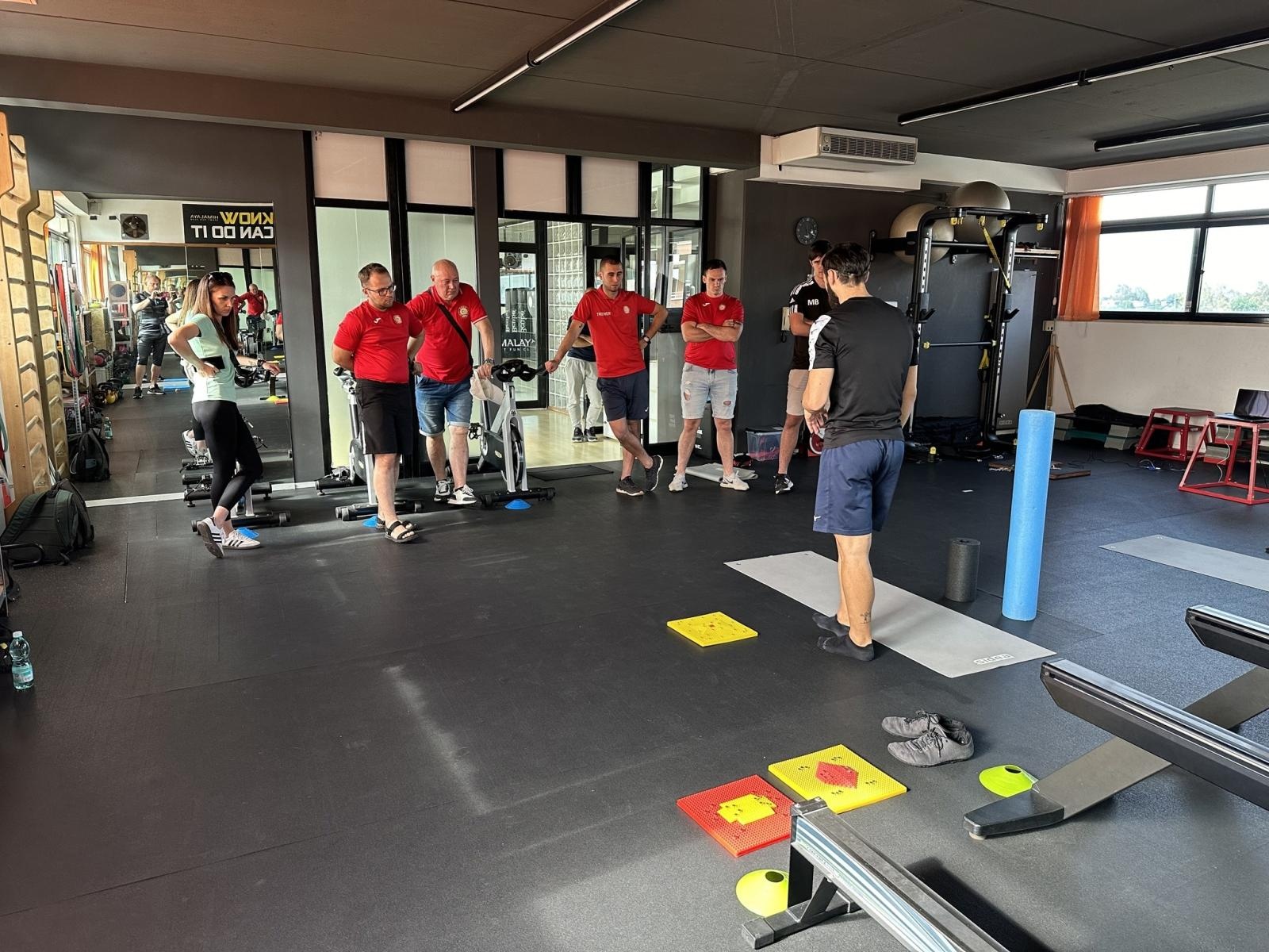 Zdjęcie w galerii na portalu naszraciborz.pl: Trenerzy GMKS-u 21 Nędza zdobywali doświadczenie we Włoszech wiadomości z regionu