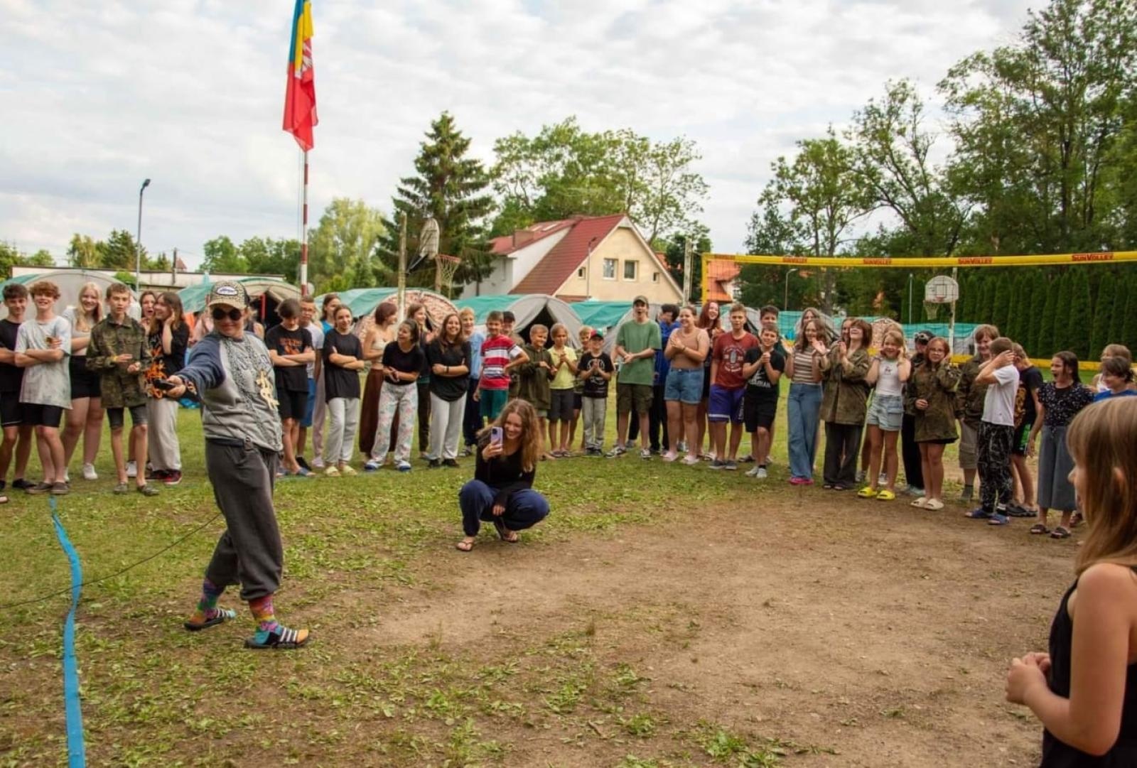 Zdjęcie w galerii na portalu naszraciborz.pl: ZWIADOWCY nad morzem. Kolonie w Pleśnej wiadomości z regionu
