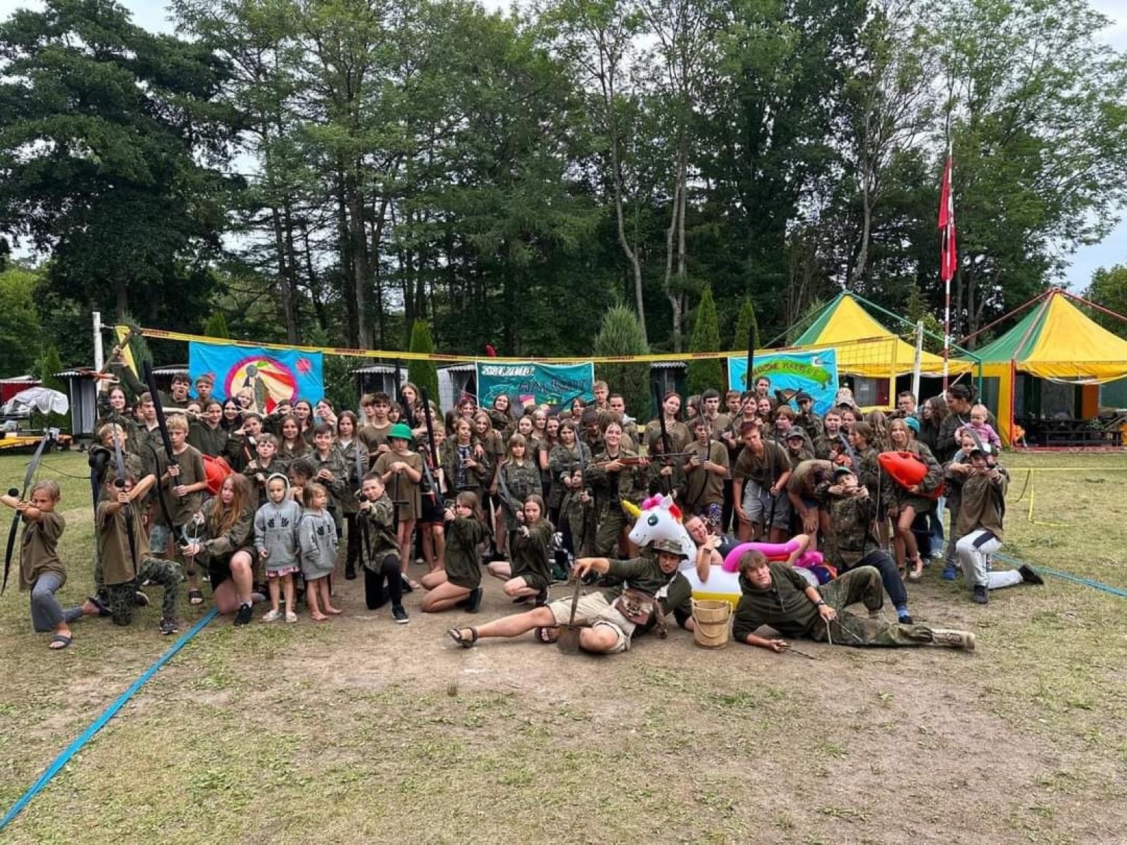 Zdjęcie w galerii na portalu naszraciborz.pl: ZWIADOWCY nad morzem. Kolonie w Pleśnej wiadomości z regionu