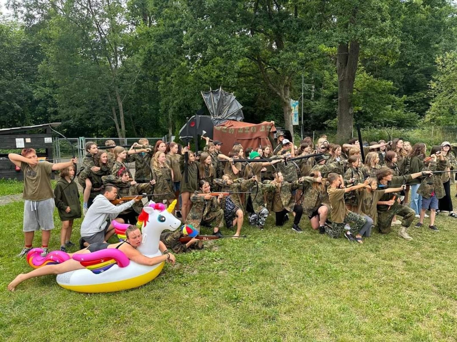 Zdjęcie w galerii na portalu naszraciborz.pl: ZWIADOWCY nad morzem. Kolonie w Pleśnej wiadomości z regionu