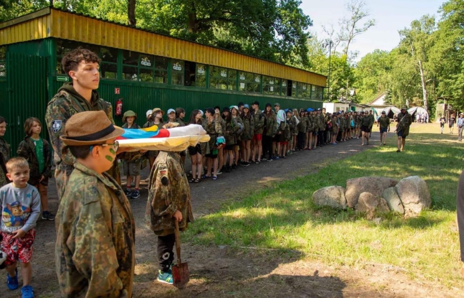 Zdjęcie w galerii na portalu naszraciborz.pl: ZWIADOWCY nad morzem. Kolonie w Pleśnej wiadomości z regionu